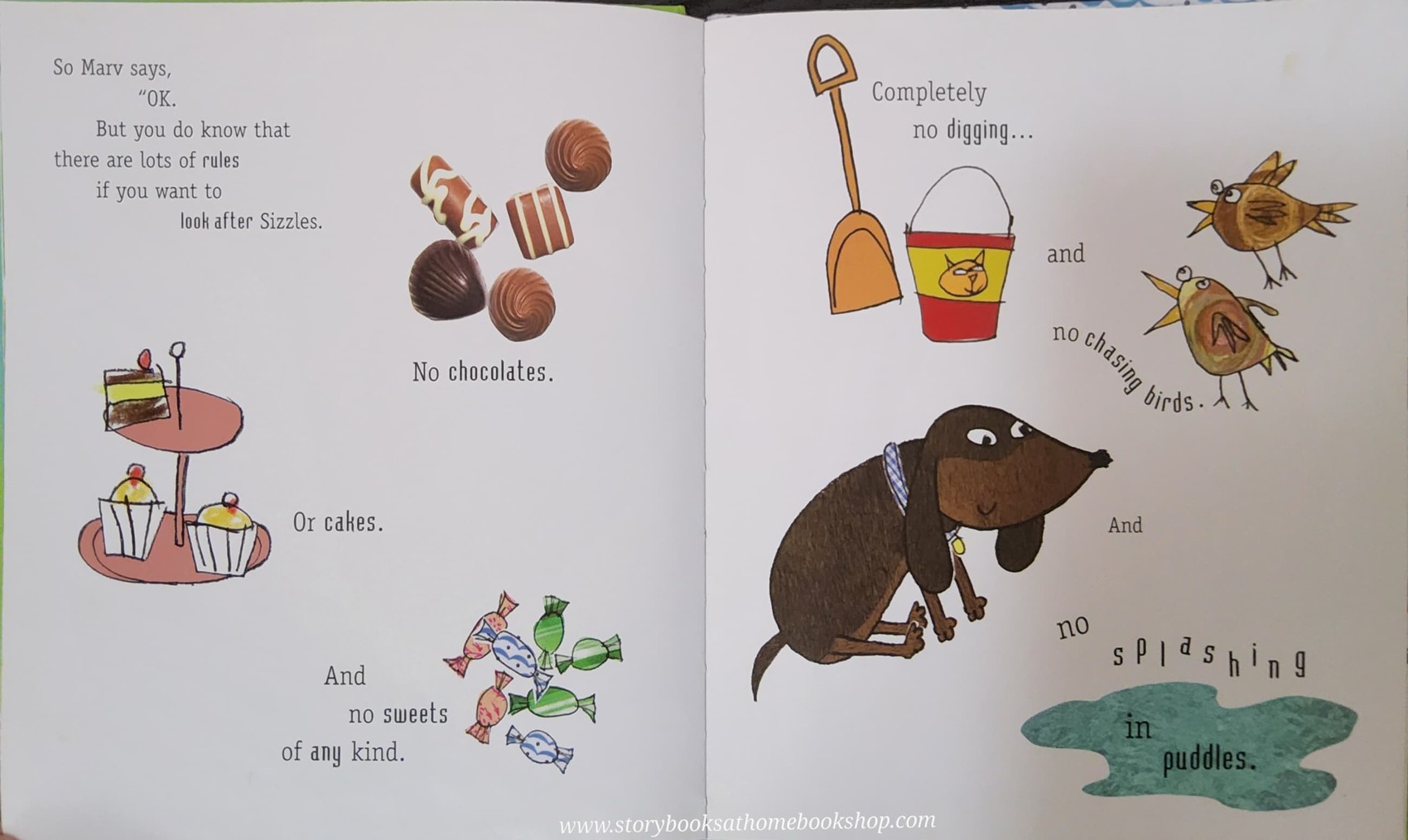 **หนังสือนิทานปกแข็ง** 🍓🍓 Charlie and Lola:WE HONESTLY CAN LOOK AFTER YOUR DOG