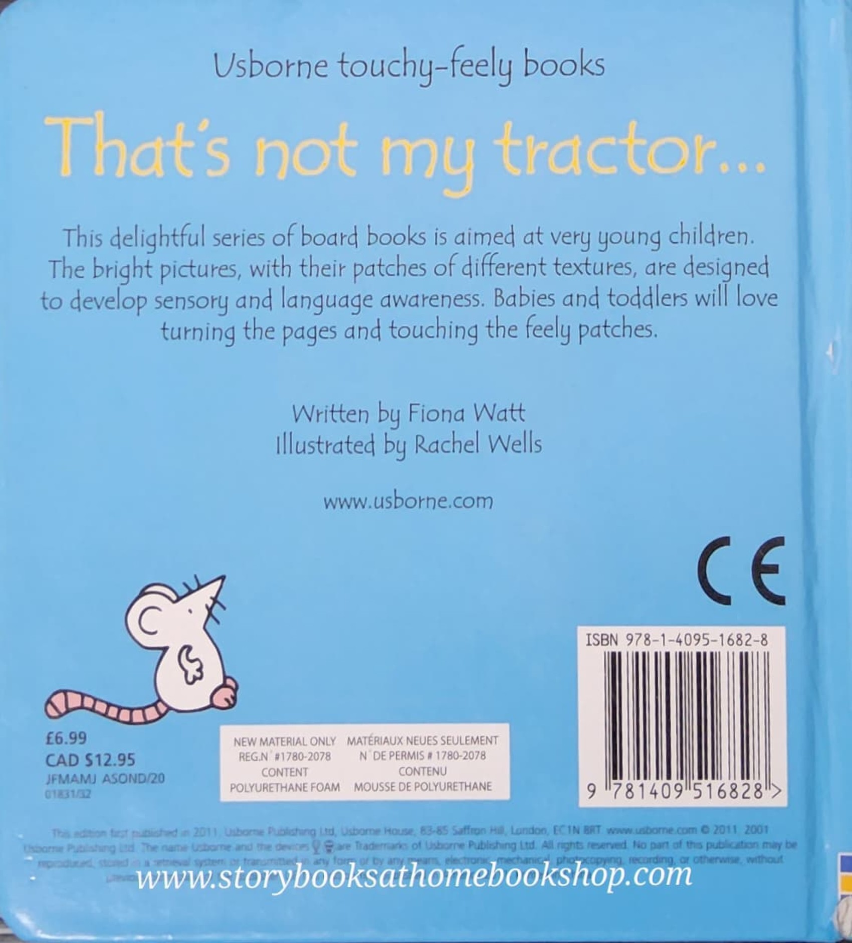 Touch and Feel Board Book** 🍅🍓That's not my TRACTOR..