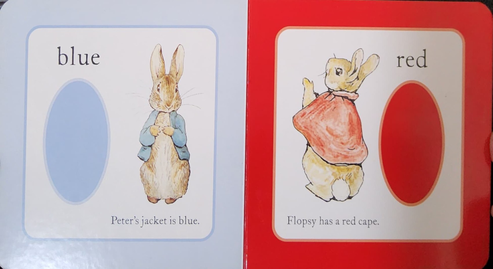 BOARD BOOK** 🍅🍓COLOURS WITH PETER RABBIT