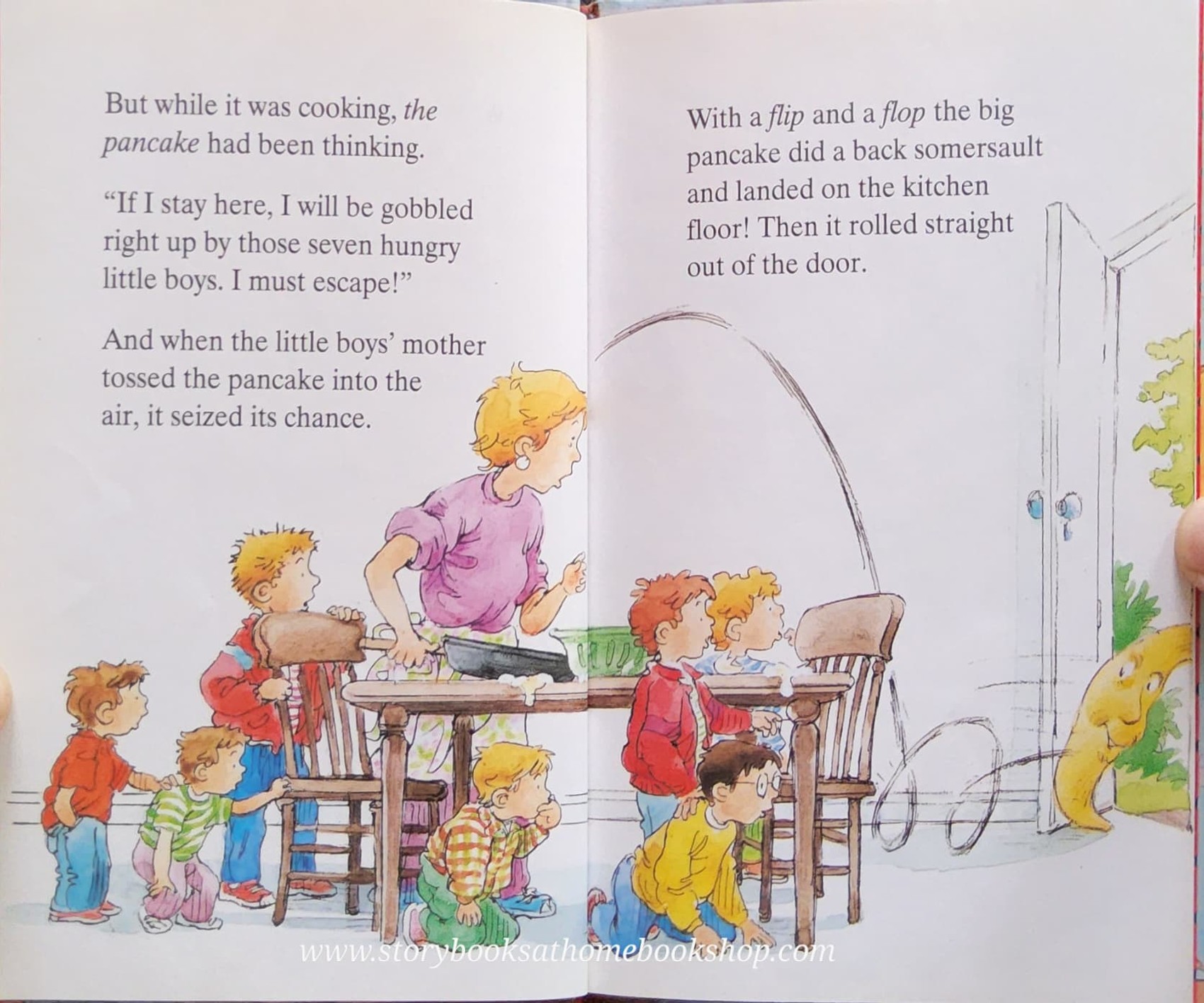 หนังสือนิทานปกแข็ง** 🍓🍓FAVOURITE TALES: THE BIG PANCAKE