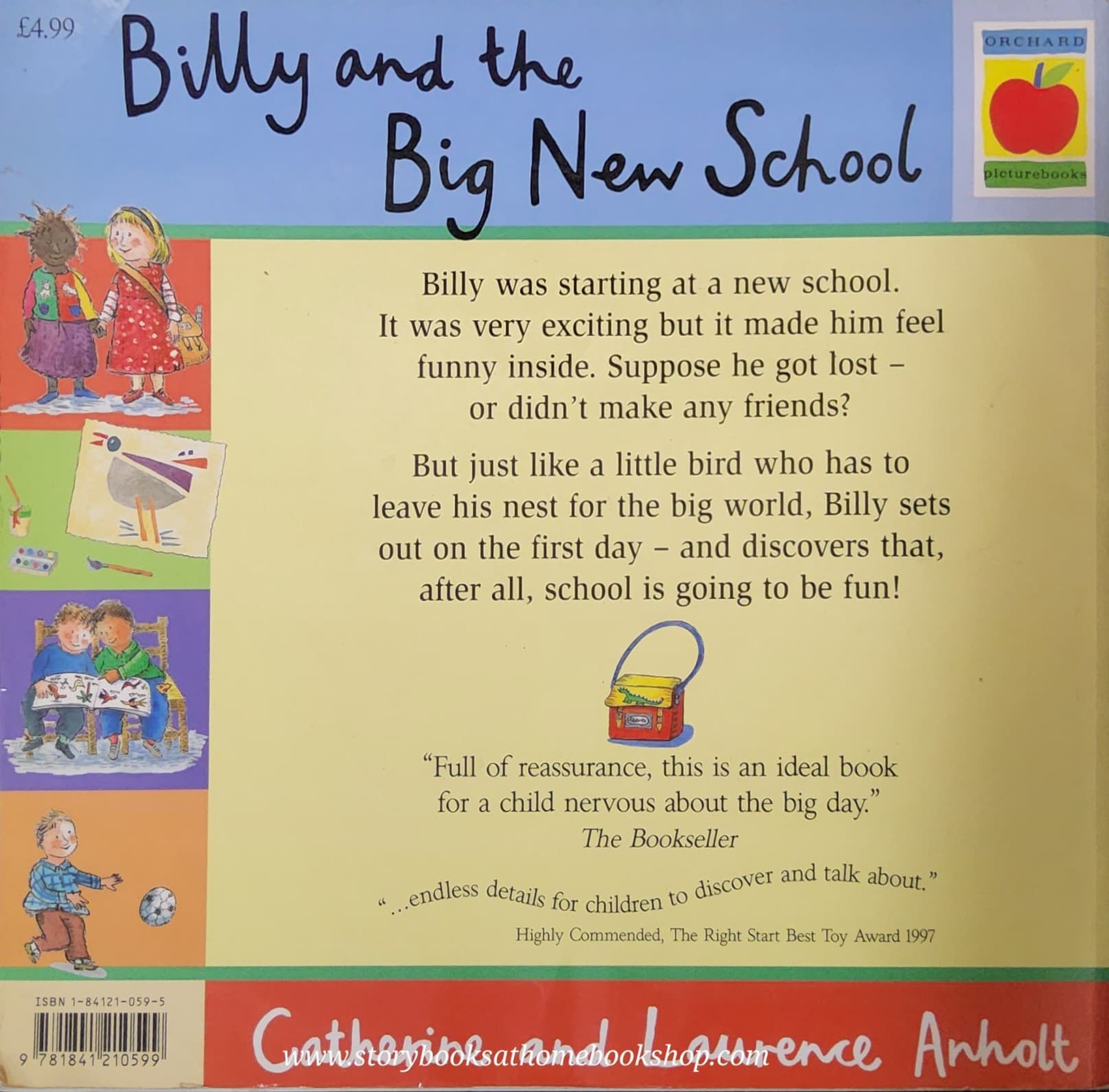 หนังสือนิทานปกอ่อน** 🍅🍅BILLY AND THE BIG NEW SCHOOL
