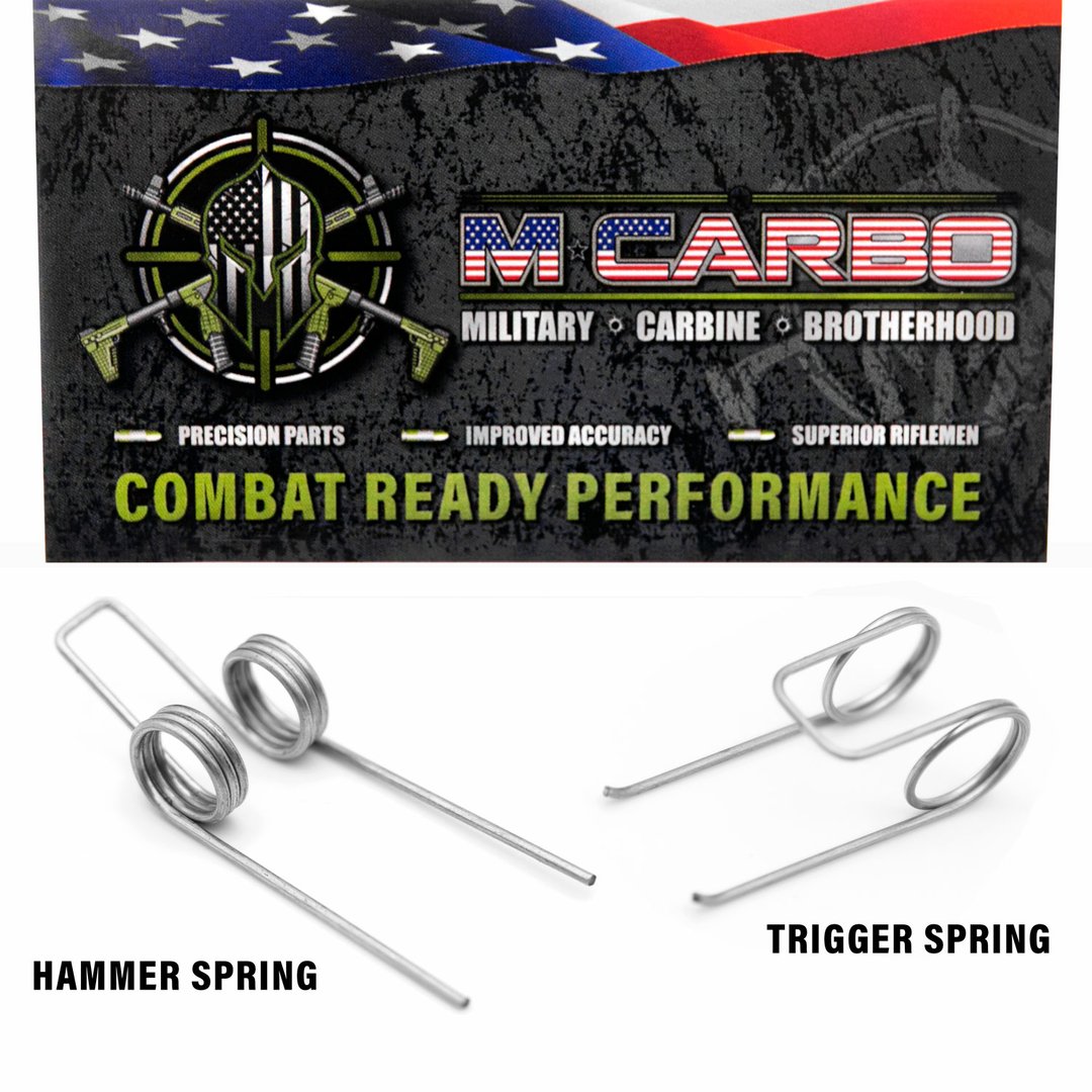 M*CARBO - AR15/AR9 Trigger Spring Kit (สปิงลด นน เหลือ 3.5-4.5 lbs)
