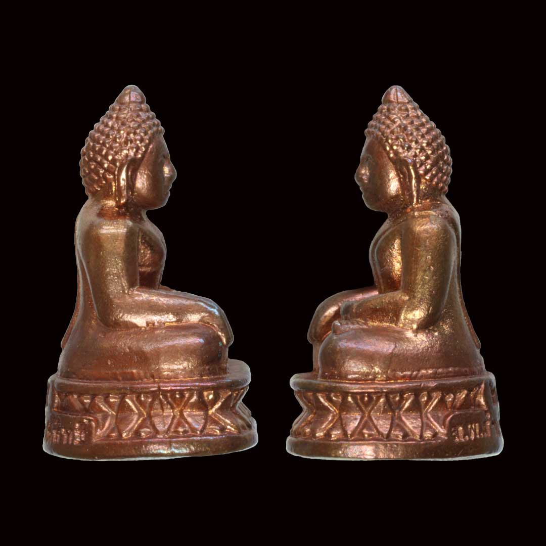 รูปหล่อหลวงพ่อสำเร็จศักดิ์สิทธิ์ ปี2555 เนื้อสัมฤทธิ์ หมายเลข 2976