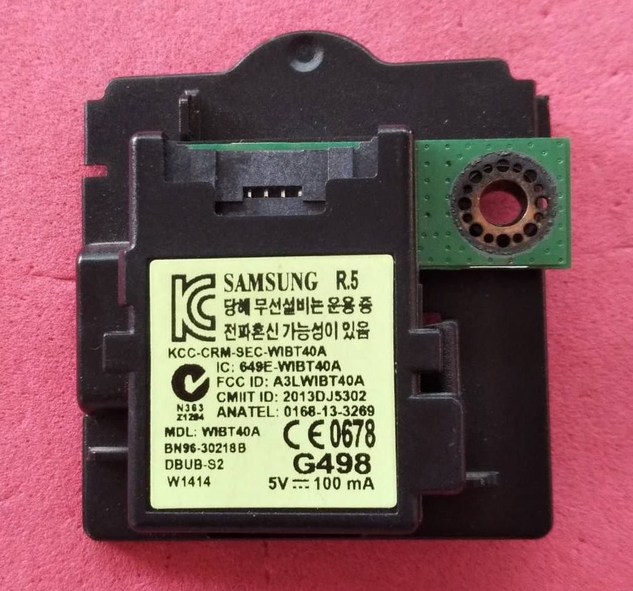 ตัวรับสัญญาณ Wifi ทีวีซัมซุง (SAMSUNG)อะไหล่แท้/มือสองพร้อมใช้งาน พาร์ทBN96-30218B
