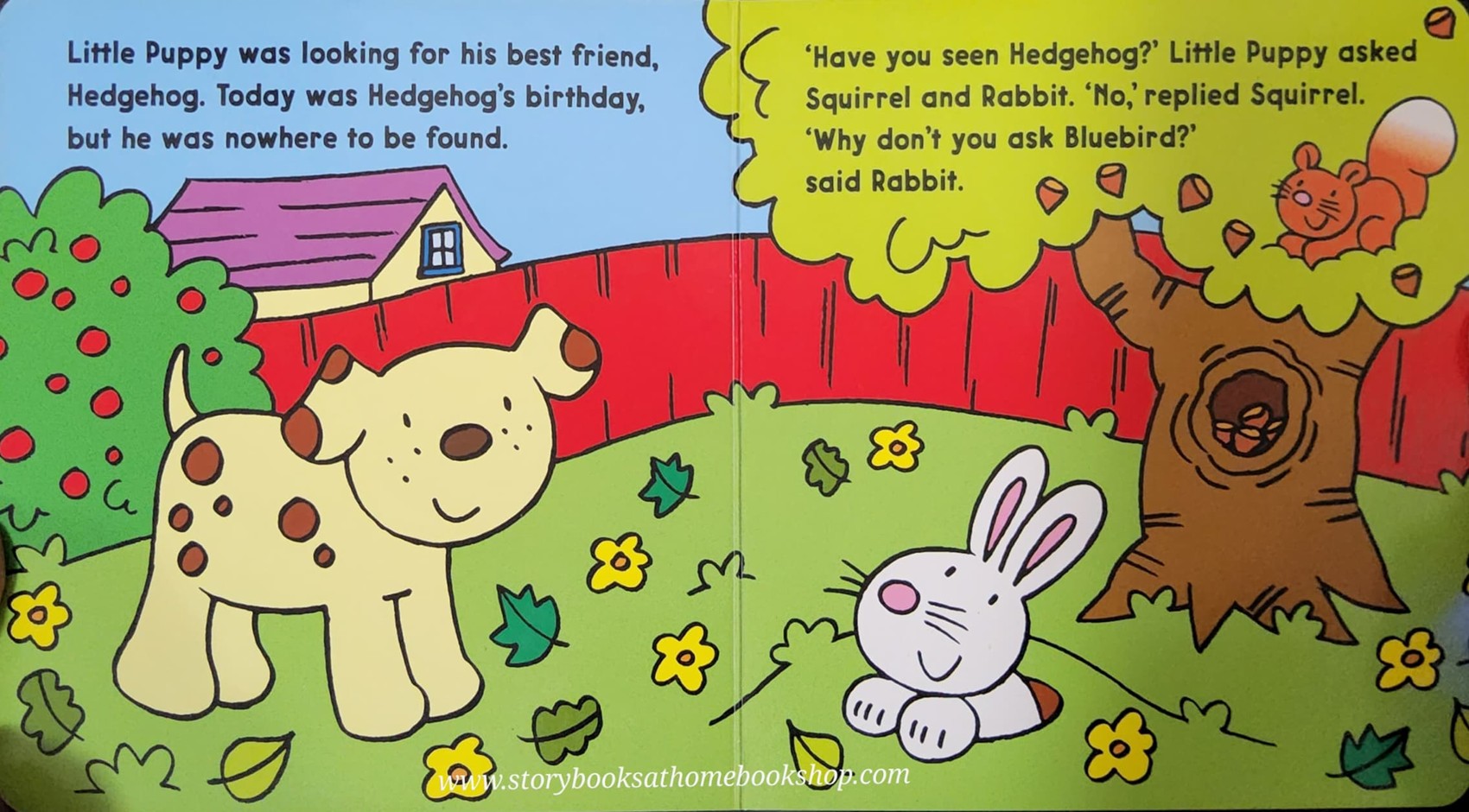BOARD BOOK ** 🍅🍓 BEST FRIENDS LITTLE PUPPY