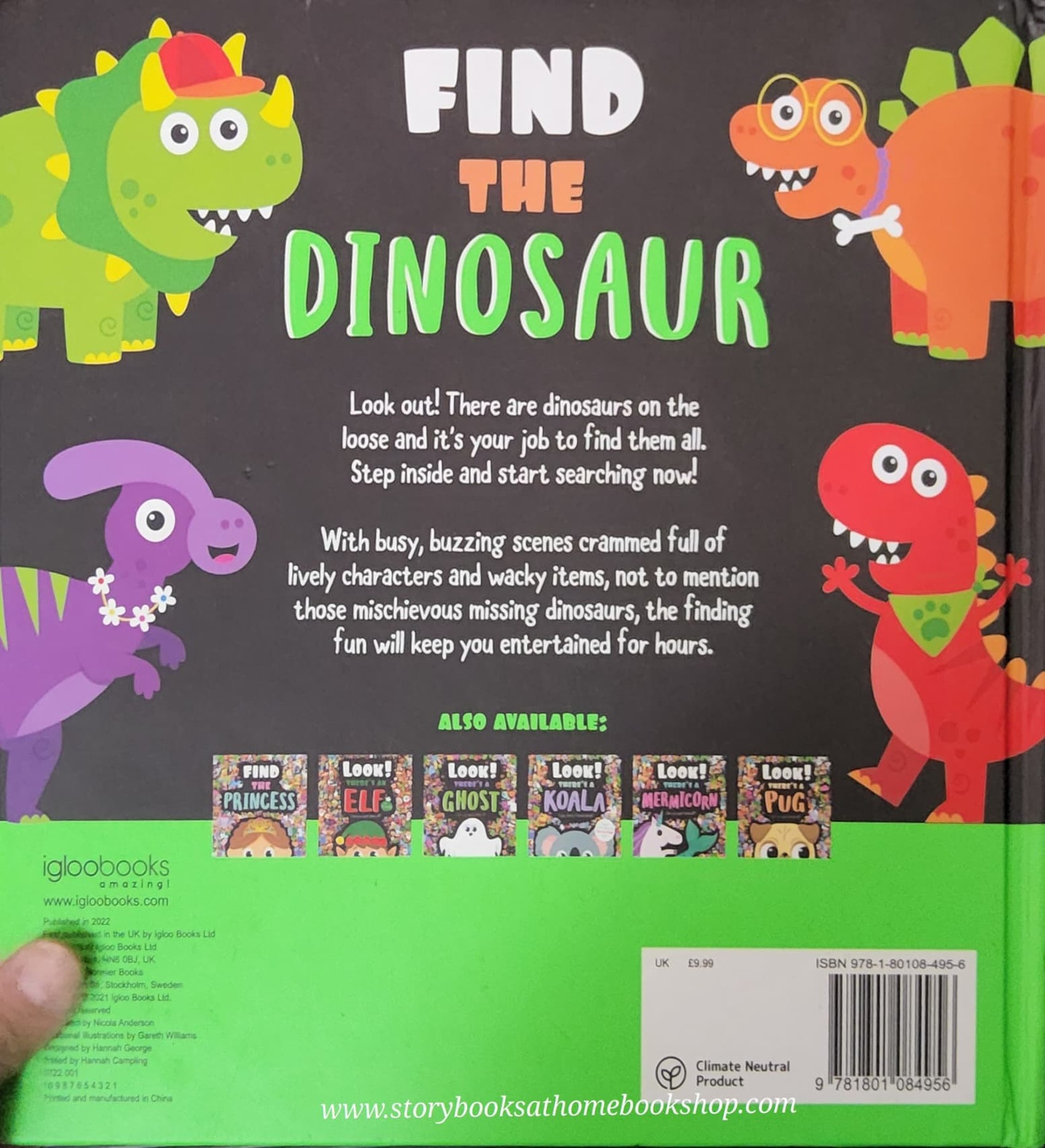 PUZZLE BOOK** ð
FIND THE DINOSAUR