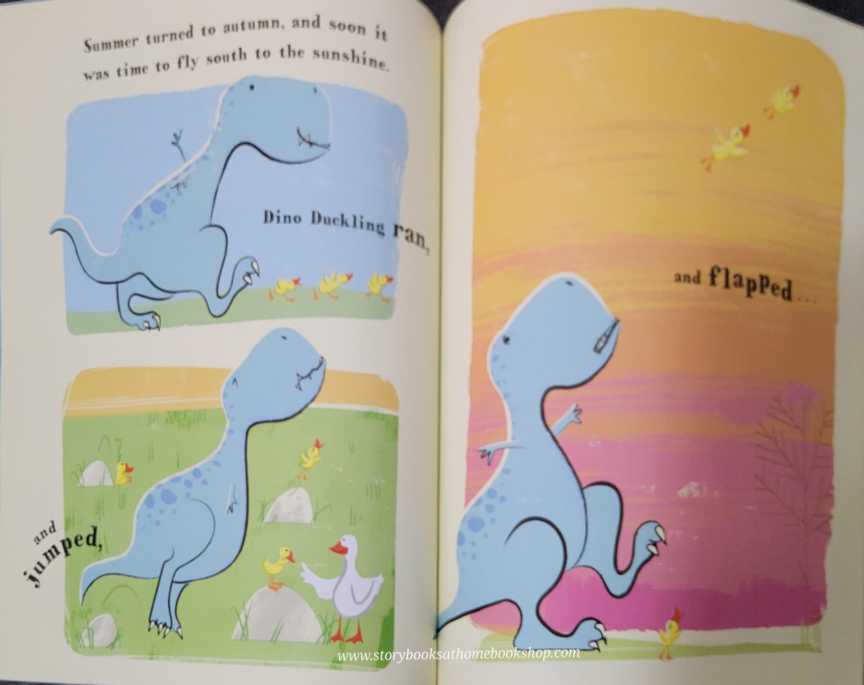 หนังสือนิทานปกอ่อน** ♥️DINO DUCKLING BY ALISON MURRAY