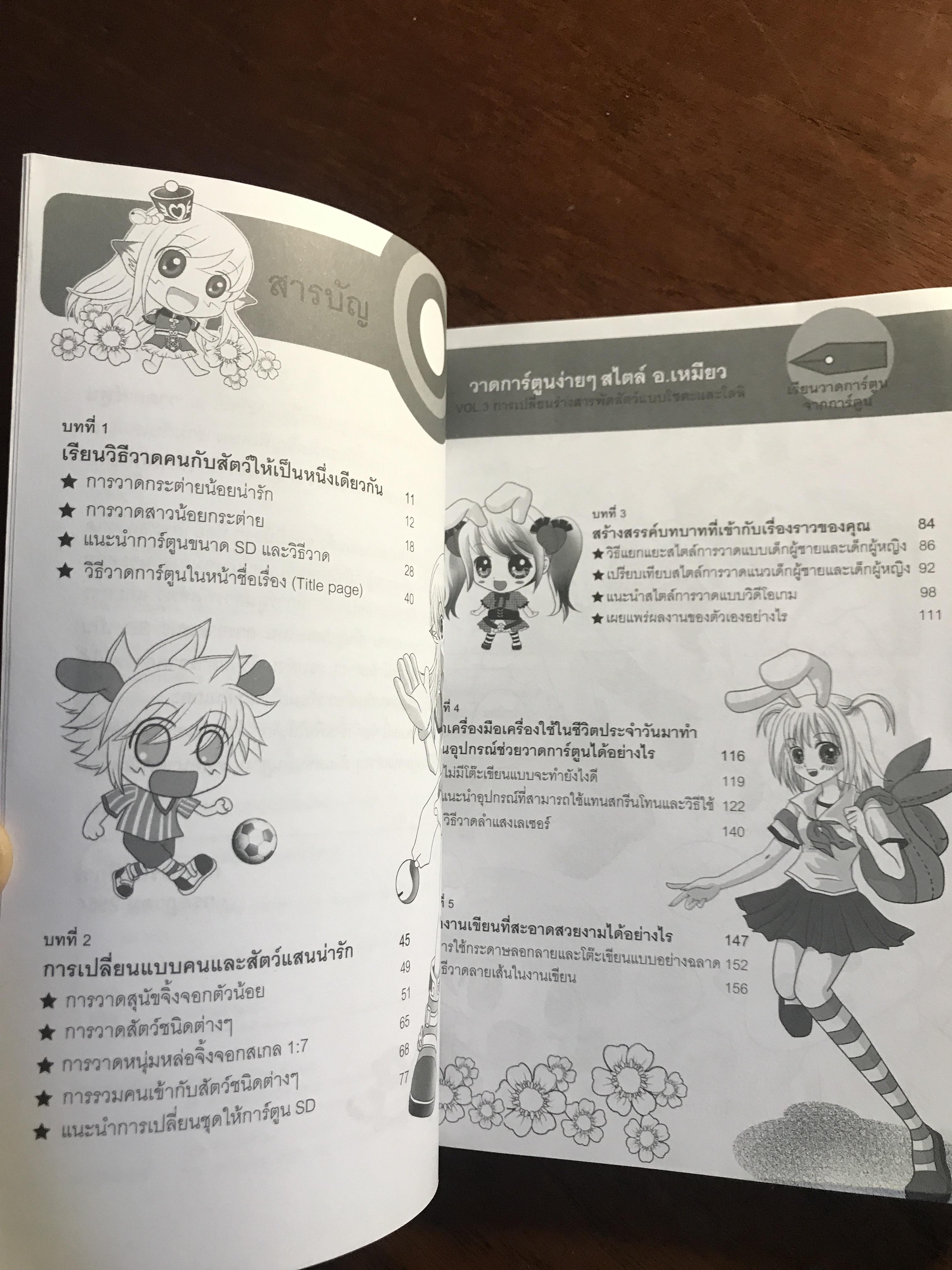 วาดการ์ตูนง่าย ๆ สไตล์ อ.เหมียว Vol.3 การเปลี่ยนร่างสารพัดสัตว์ ผู้เขียน: ฉินอี้ (Qin Yi) แปล: กระดิ่งหยก สำนักพิมพ์: ฟิสิกส์เซ็นเตอร์ ➡️ FTN1