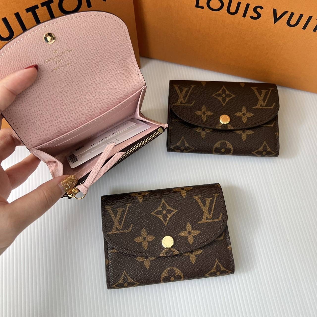 New LV rosalie coin purse ปี 2022 ฝังชิพ