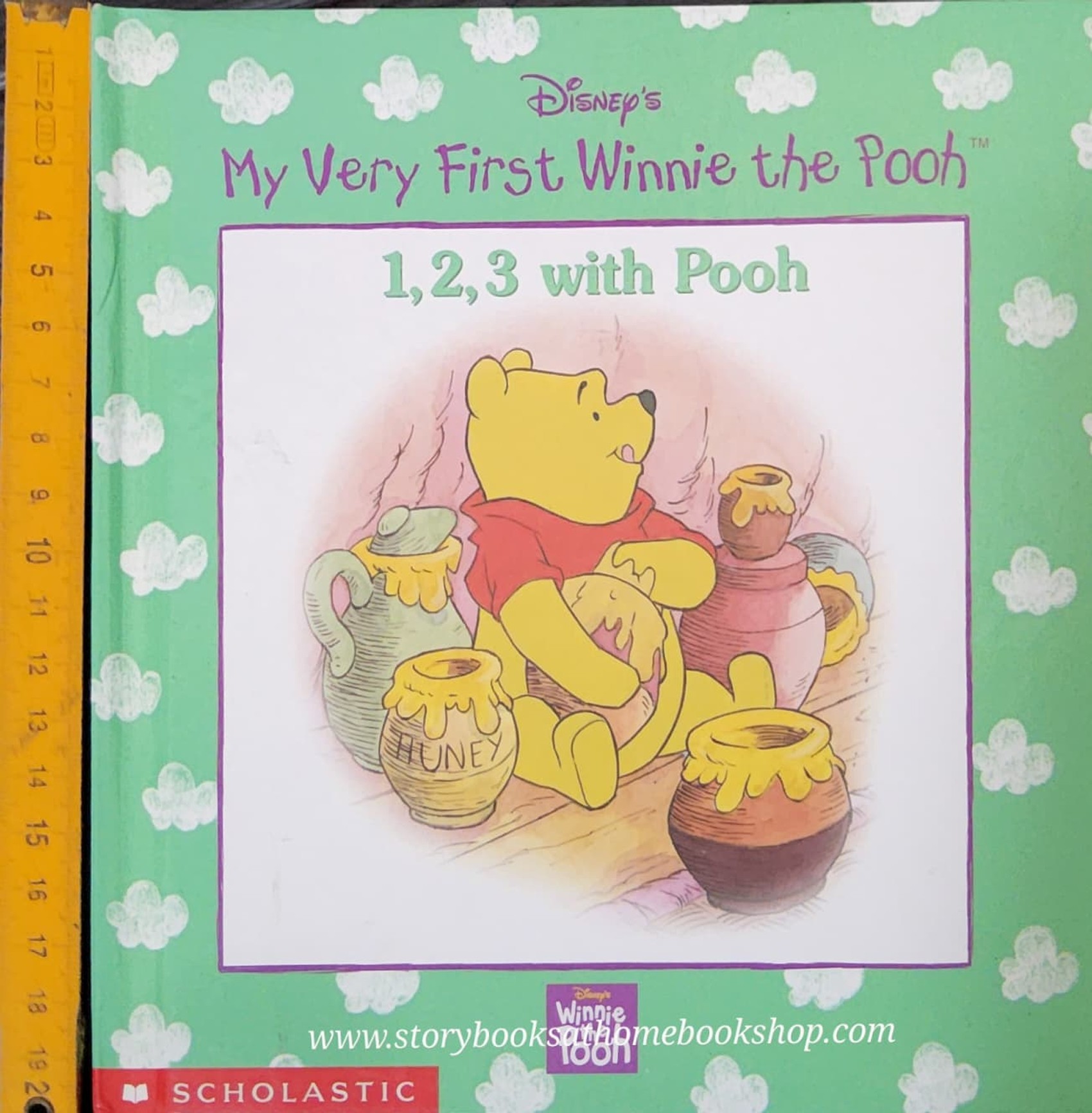 หนังสือนิทานปกแข็ง** 🍅🍓DISNEY'S MY VERY FIRST WINNIE THE POOH:1,2,3 WITH POOH