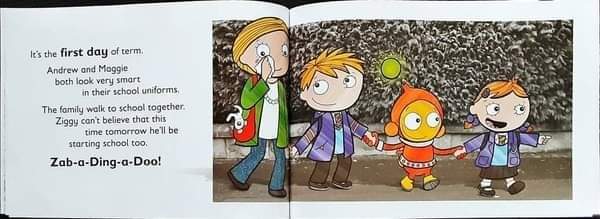 หนังสือนิทานปกอ่อน** 🍅🍓Ziggy and Maggie Start School♥️♥️
