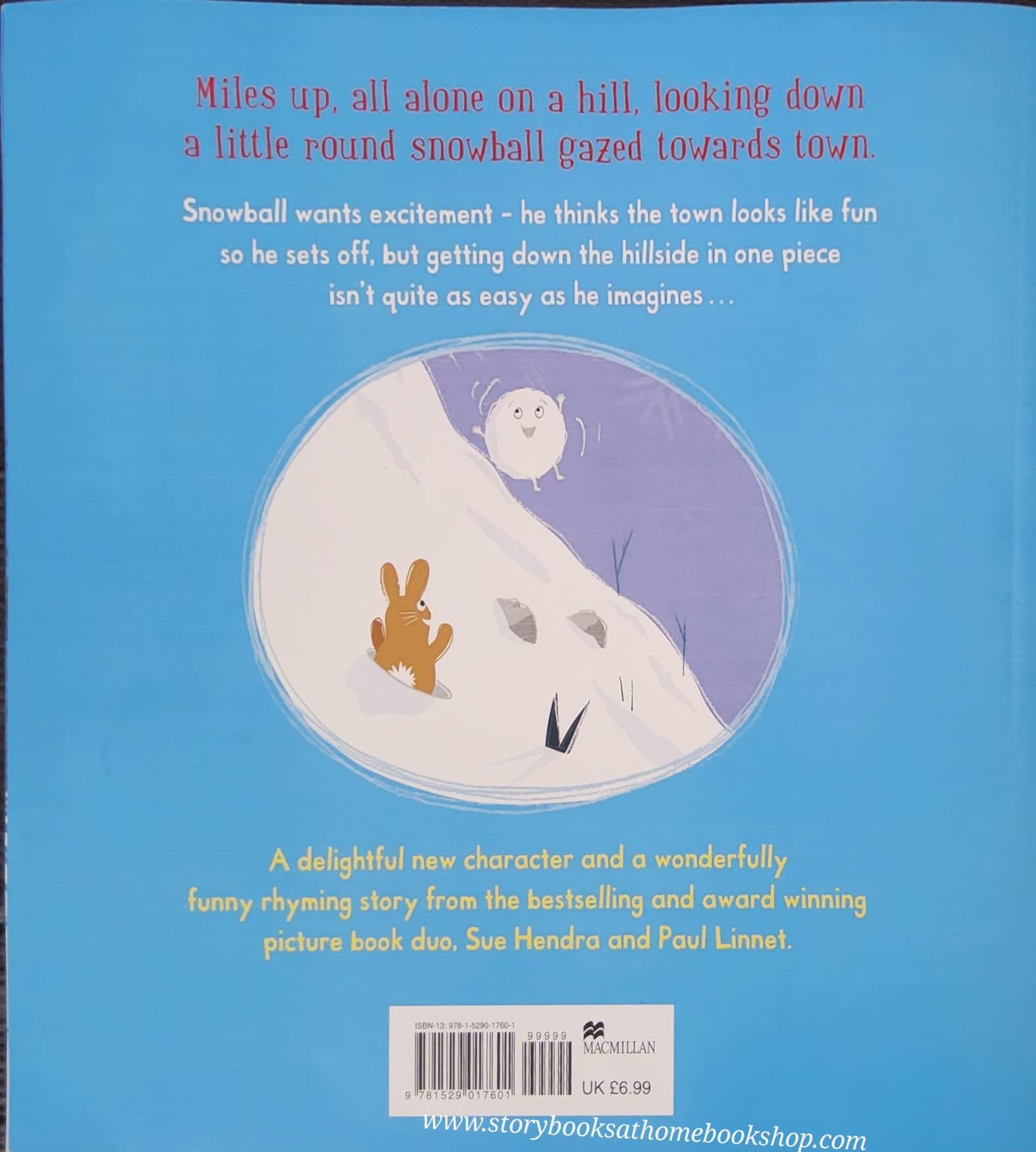 หนังสือนิทานปกอ่อน** 🍓🍓 SNOWBALL BY SUE HENDRA&PAUL LINNET