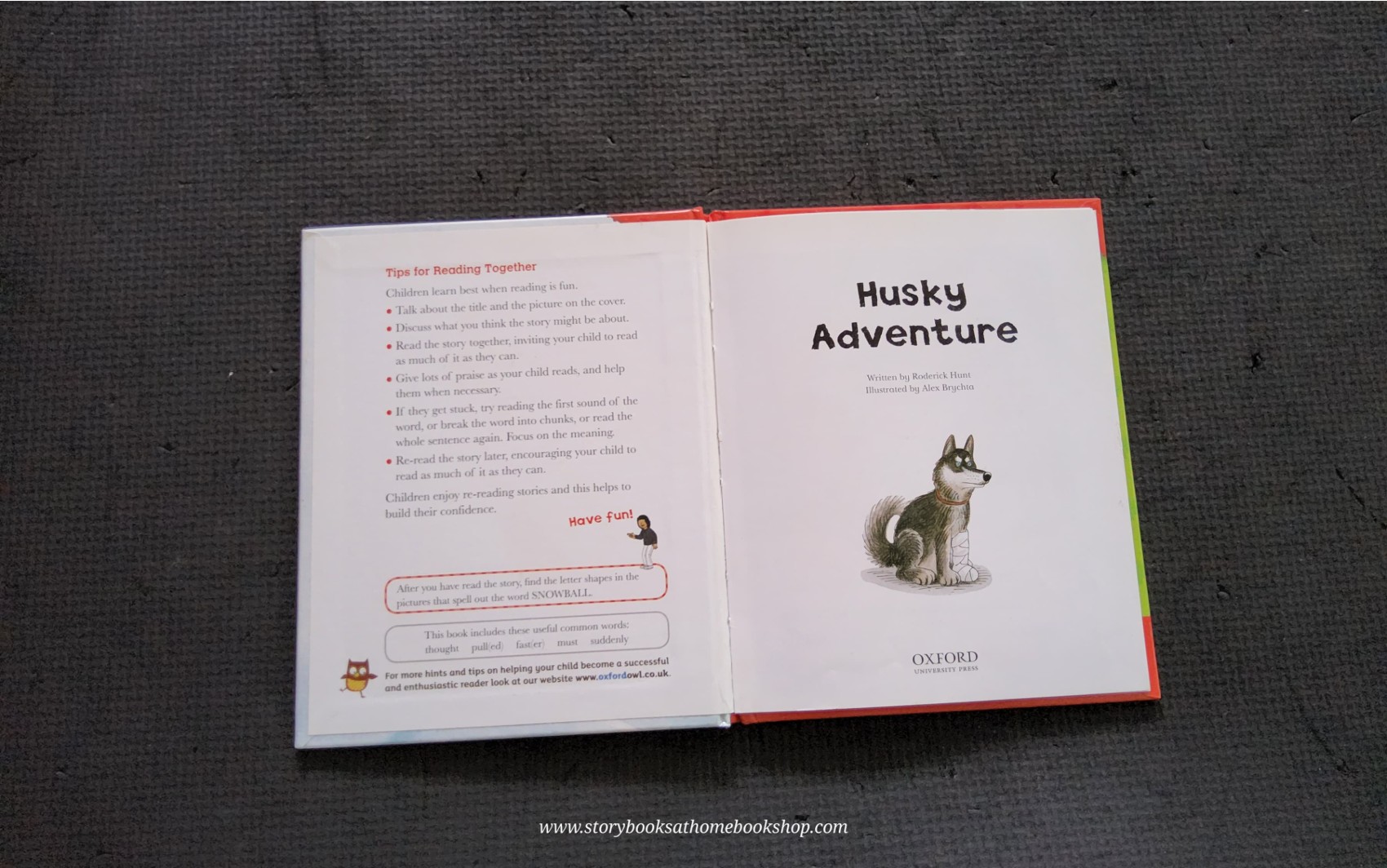 หนังสือนิทานปกแข็ง** 🍅🍅READ WITH BIFF,CHIP&KIPPER: HUSKY ADVENTURE FIRST STORIES LEVEL5