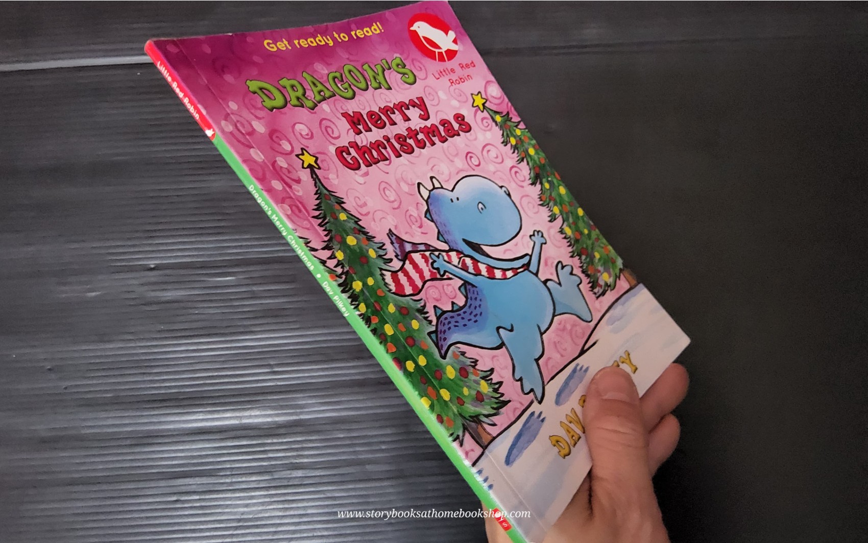 หนังสือนิทานปกอ่อน** 🍓🍓DRAGON'S MERRY CHIRISTMAS BY DAV PILKEY