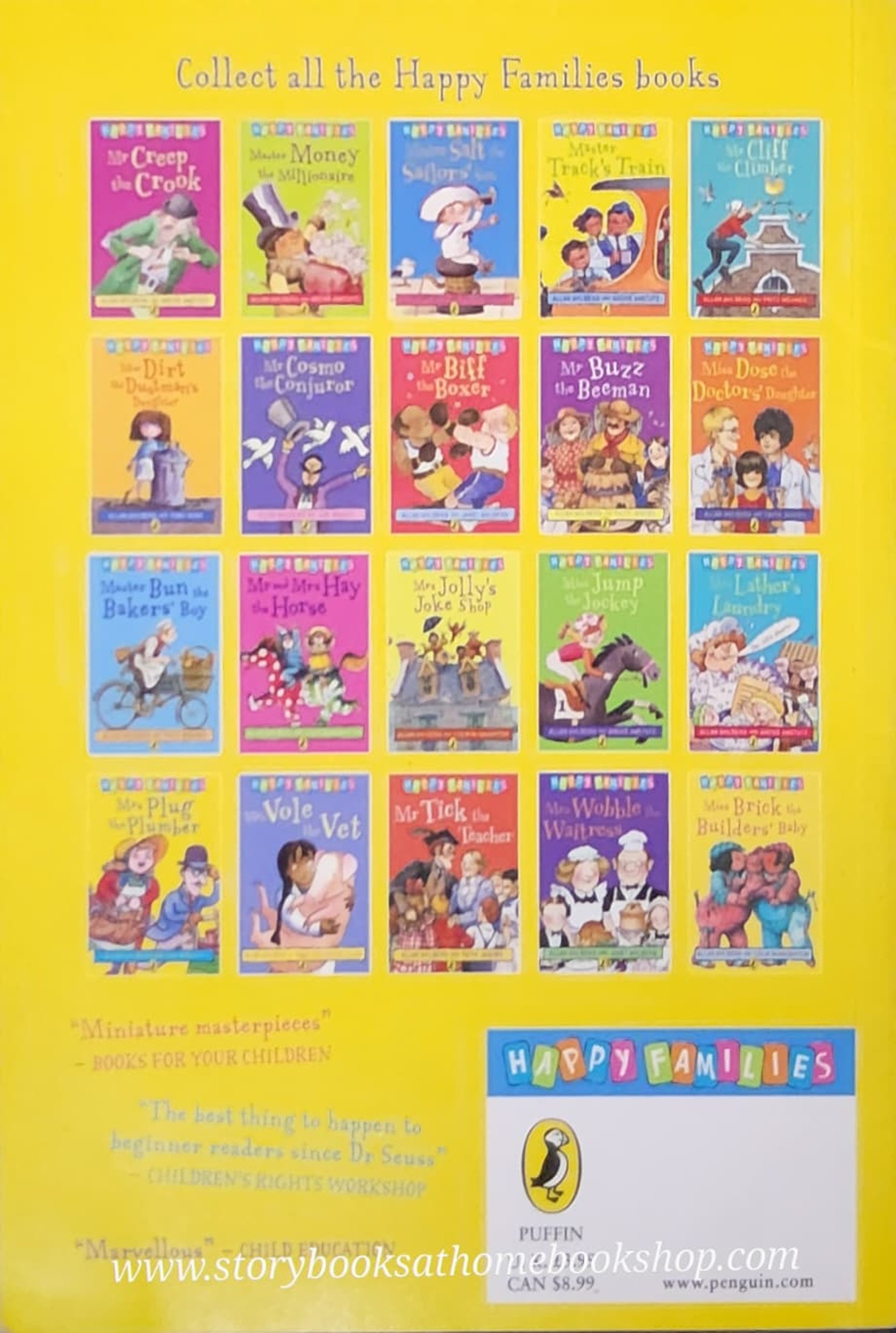 หนังสือนิทานปกอ่อน** 🍅🍓HAPPY FAMILIES:MRS PLUG THE PLUMBER BY ALLAN AHLBERG AND JOE WEIGHT