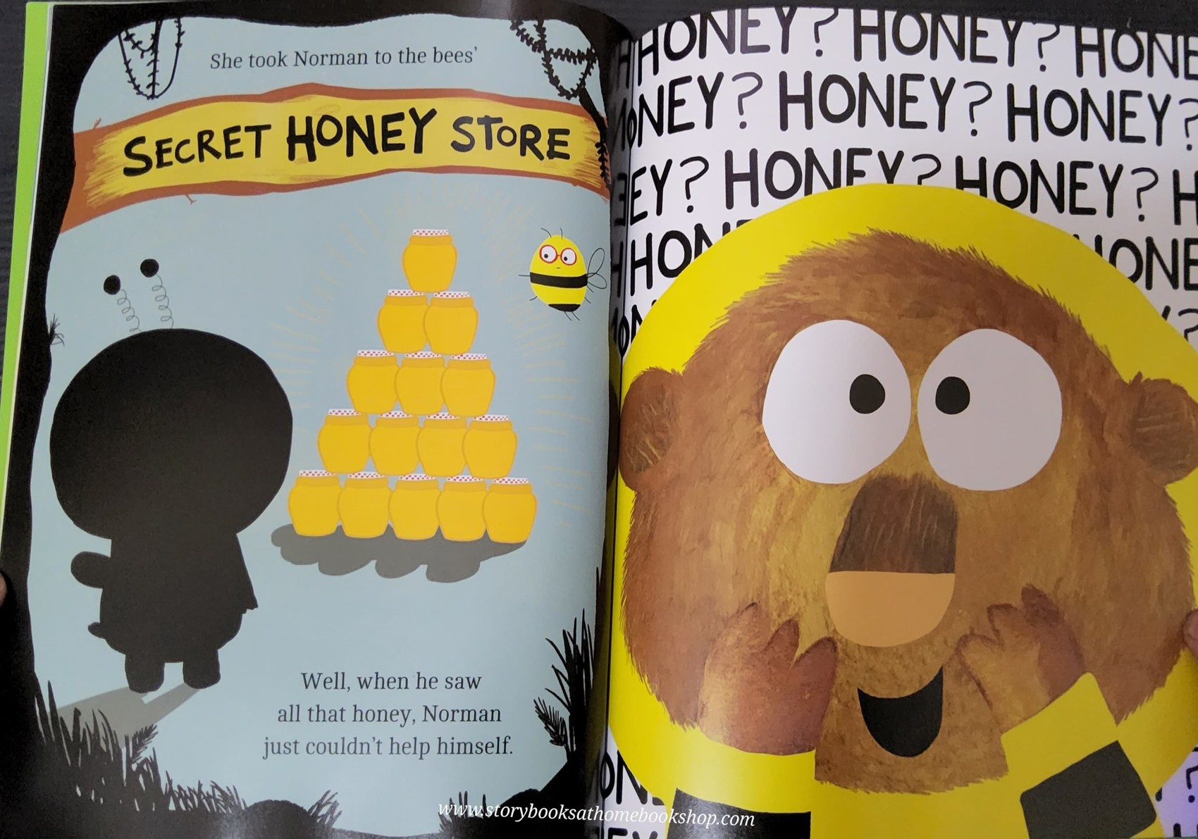 หนังสือนิทานปกอ่อน** 🍅THE BUMBLE BEAR BY NADIA SHIREEN