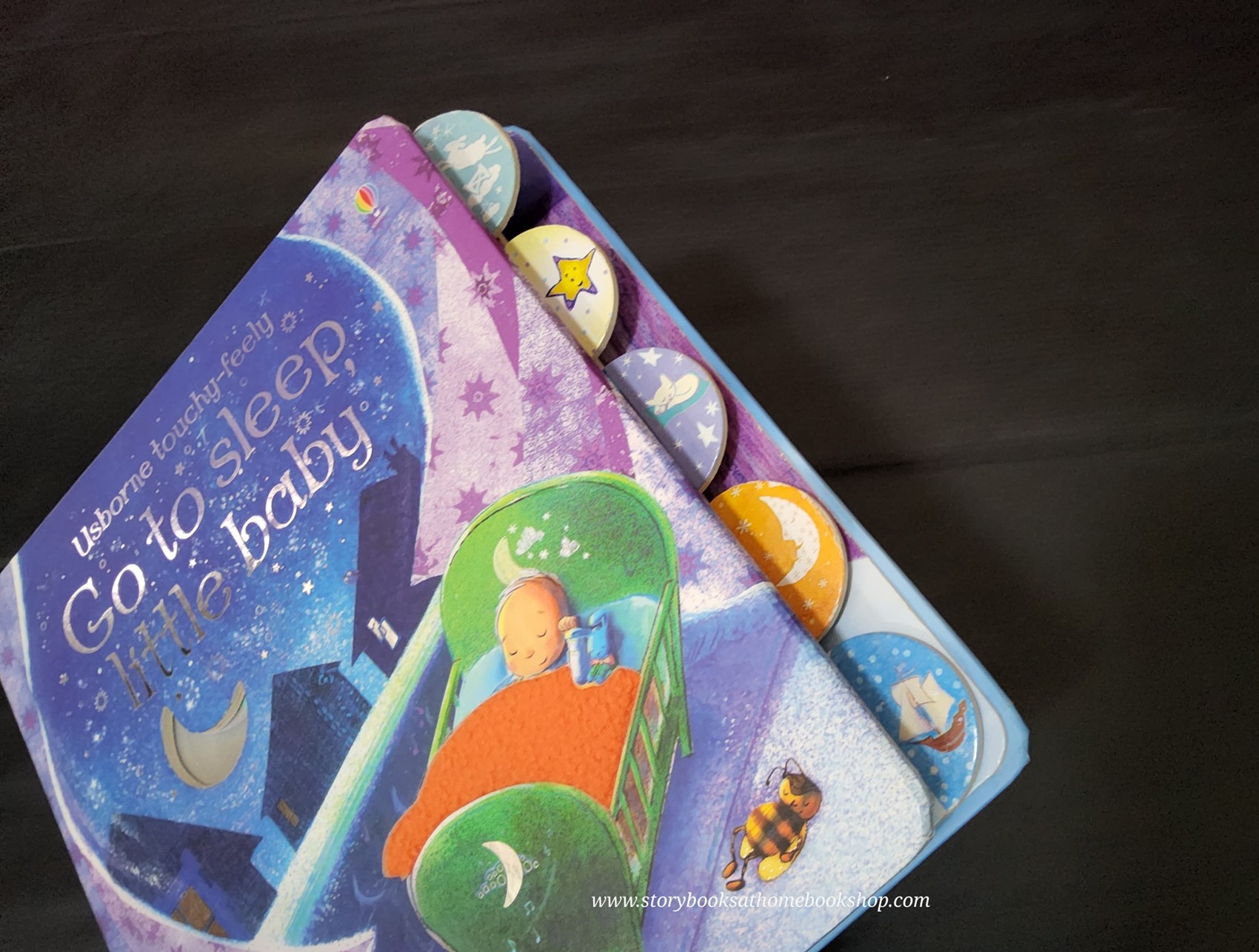 CD AUDIO BOARD BOOK** ð
ð
USBORNE TOUCHY-FEELY GO TO SLEEP,LITTLE BABY