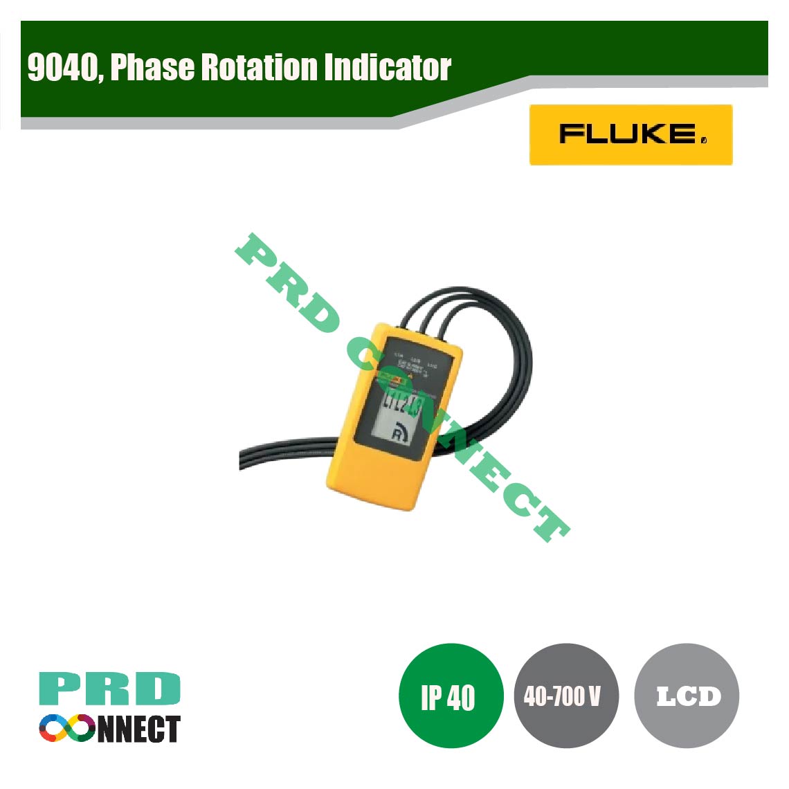 FLUKE 9040, PHASE ROTATION INDICATOR