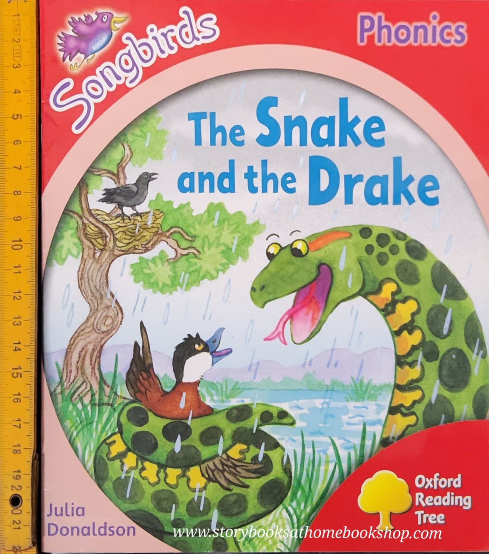 หนังสือนิทานปกอ่อน** 🍅🍓OXFORD READDING TREE SONGBIRDS PHONICS: THE SNAKE AND THE DRAKE BY JULIA DONALDSON♥️♥️