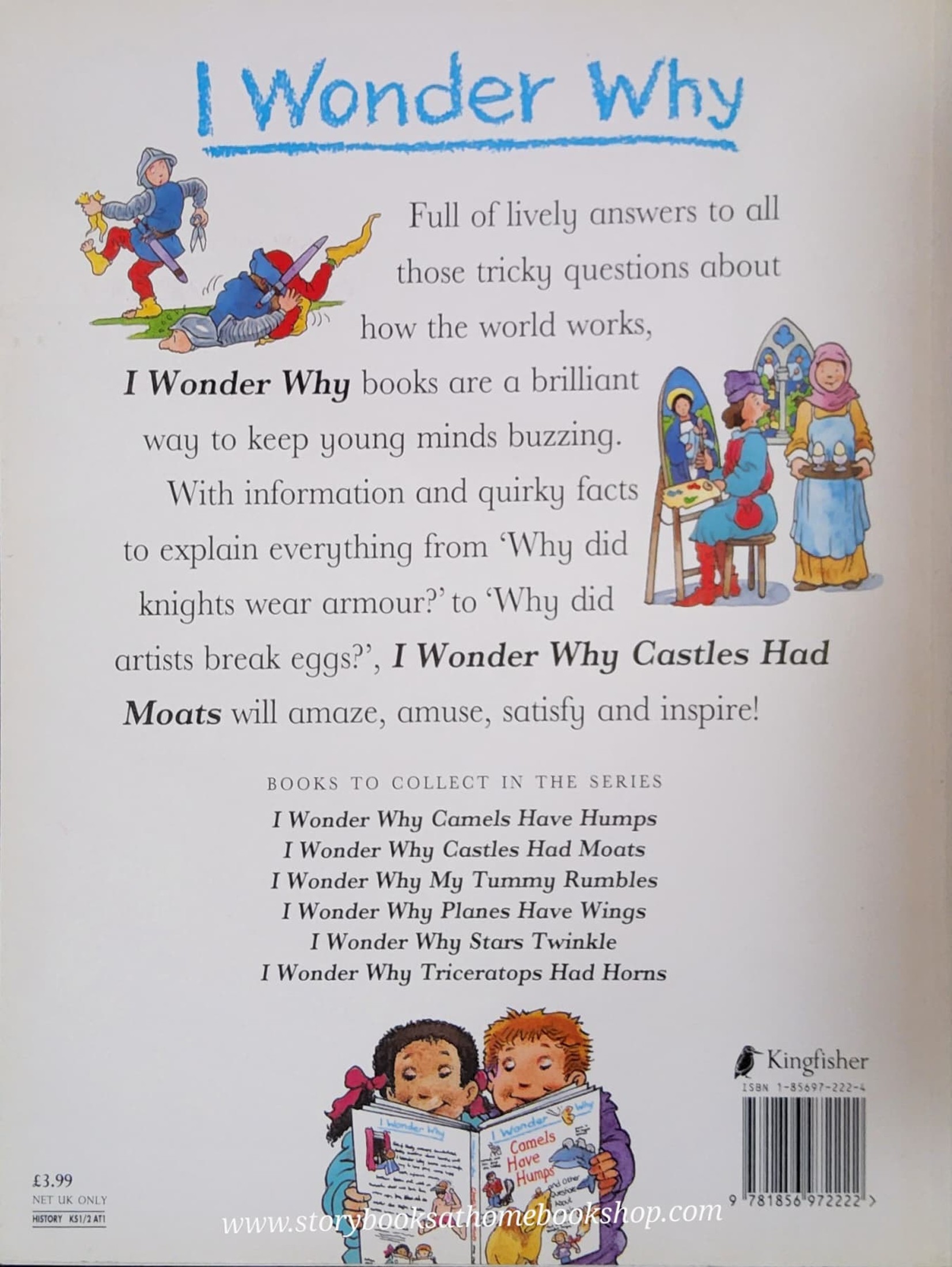 KNOWLEDGE BOOK** ♥️I WONDER WHY CASTLES HAD MOATS AND OTHER QUESTIONS ABOUT LONG AGO