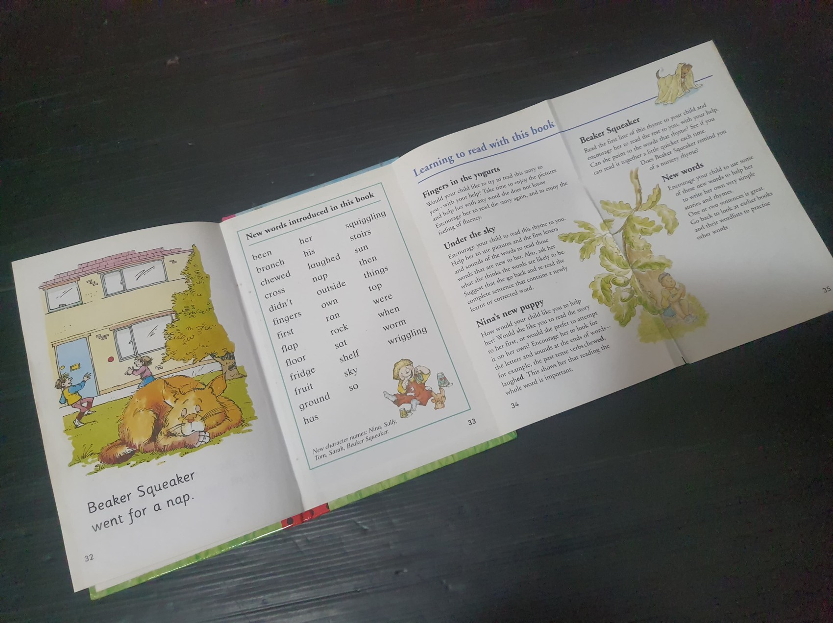 หนังสือนิทานปกแข็ง ** 🍅🍓READ WITH LADYBIRD:L2 BOOK 2 UNDER THE SKY