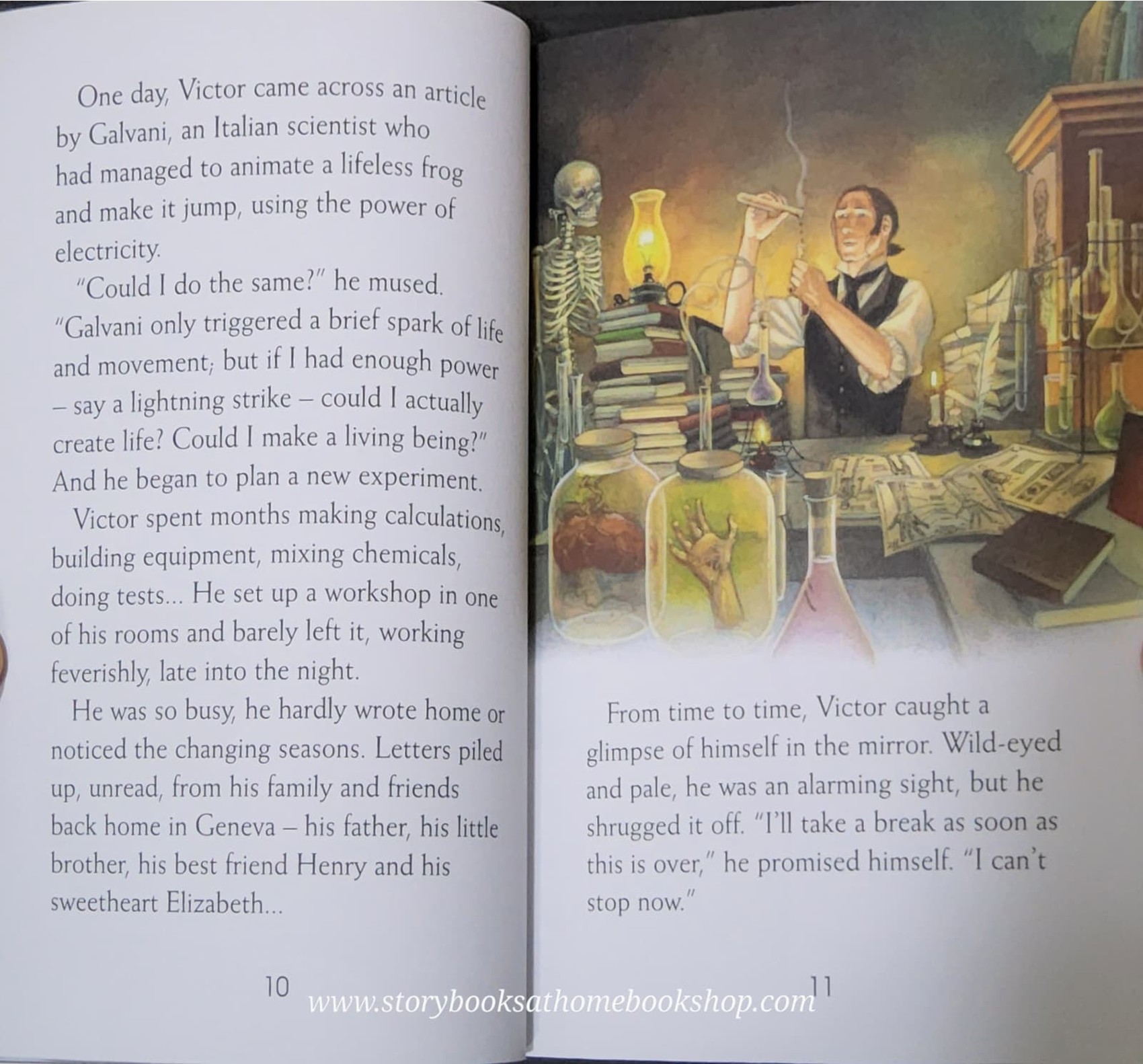 หนังสือนิทานปกอ่อน** 🍓🍓USBORNE YOUNG READING:FRANKENSTEIN