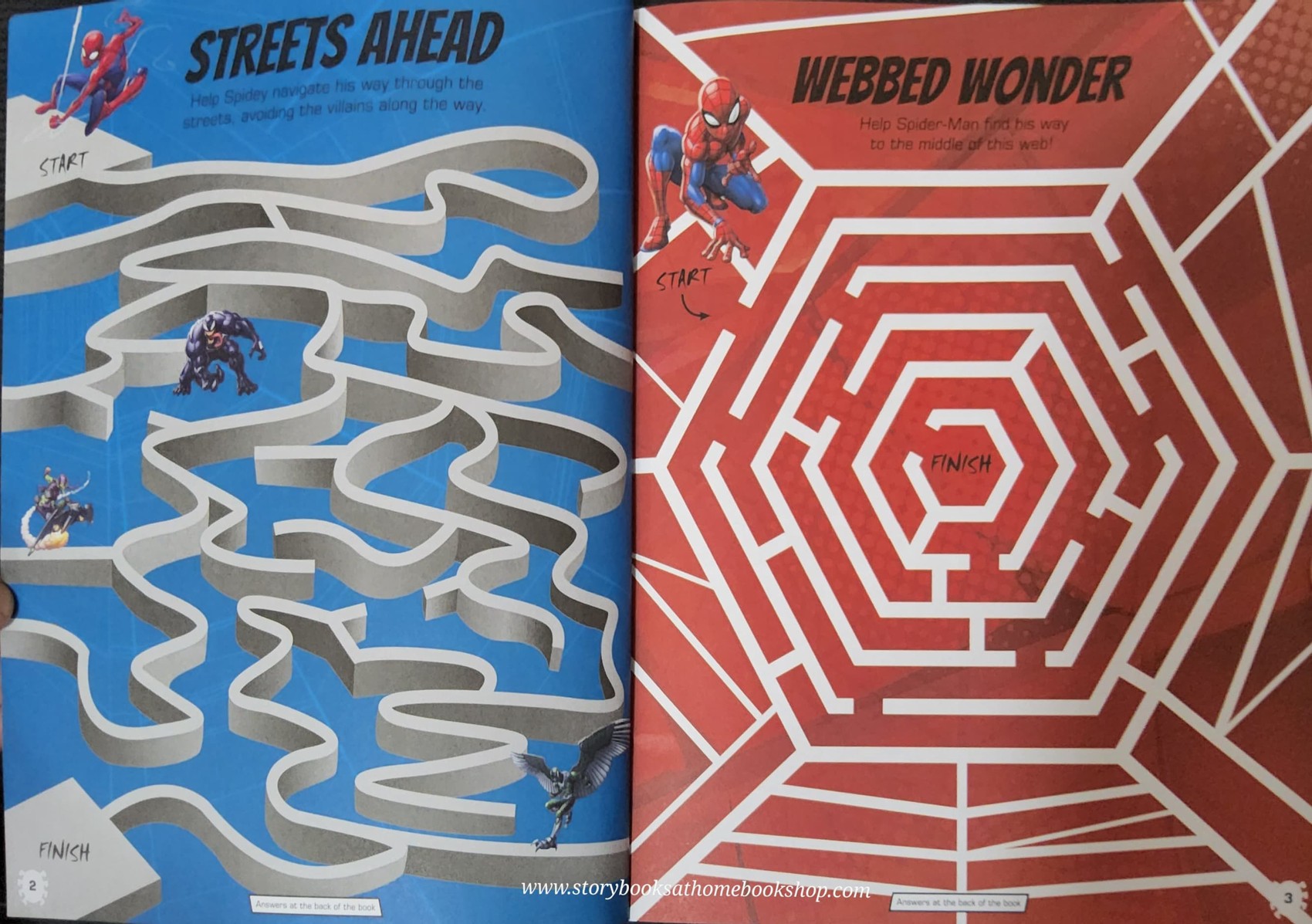 PUZZLE BOOK** ð
ð
MARVEL SPIDER-MAN 101 TOTALLY TWISTY MAZES