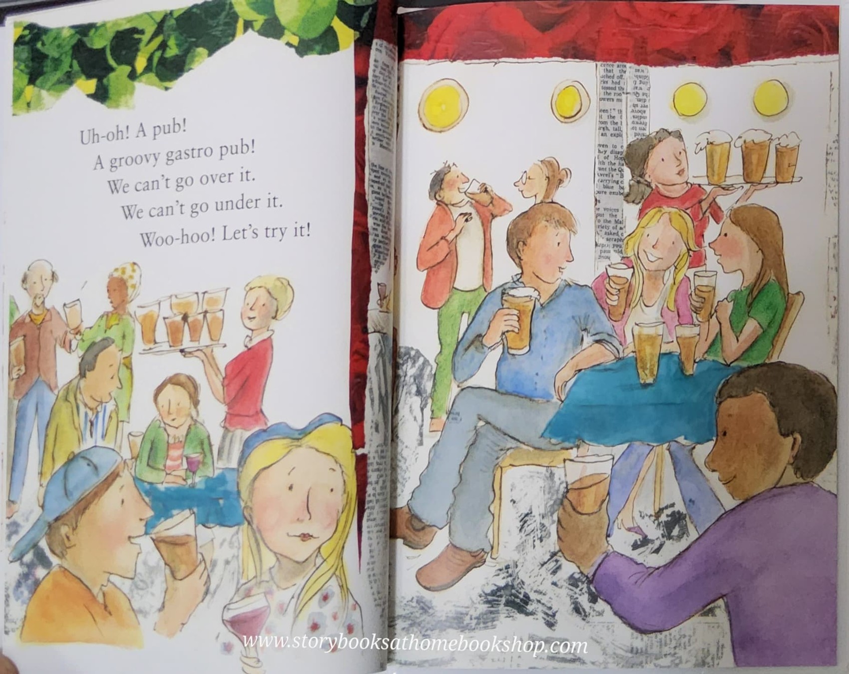 หนังสือนิทานปกแข็ง** 🍅🍓WE'RE GOING ON A BAR HUNT A PARODY BY JOSIE LLOYD&EMLYN REES