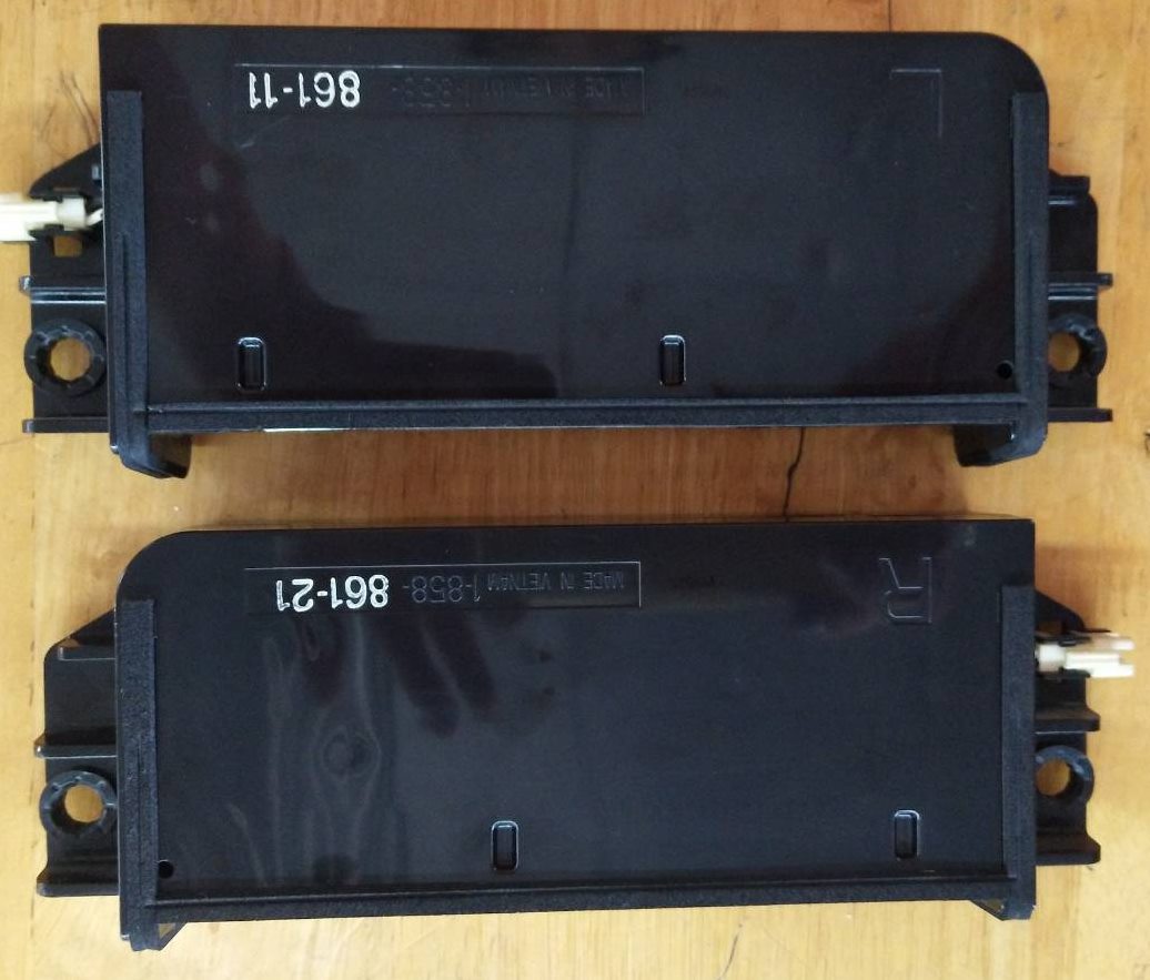 ลำโพงทีวีSONY(โซนี่) อะไหล่ของแท้ถอดจากเครื่อง รุ่น KDL-42W674A KDL-47W804A 1-858-861-11#1-858-861-21