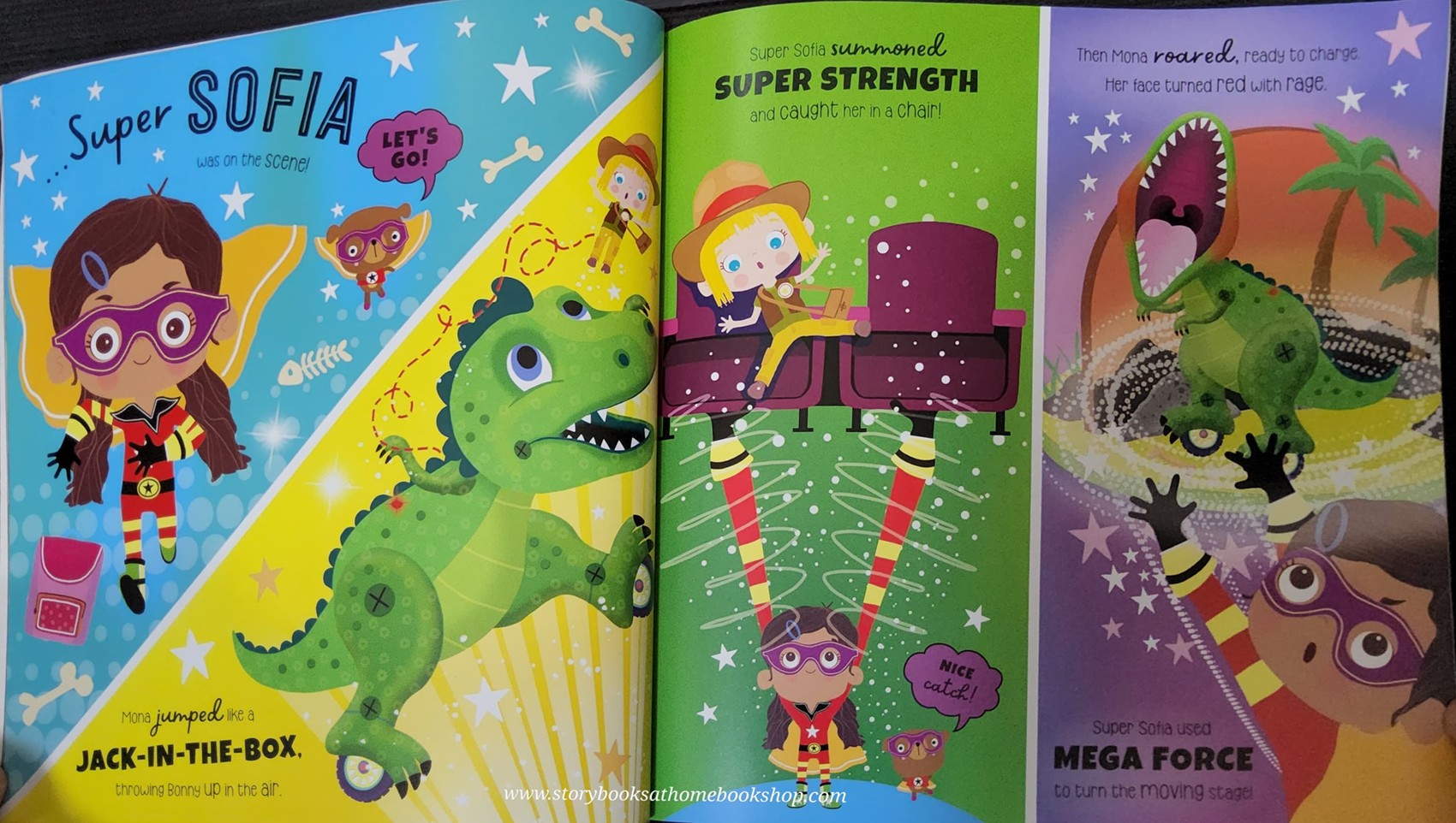หนังสือนิทานปกอ่อน** ♥️♥️SUPER SOFIA AND THE T-REX TROUBLE