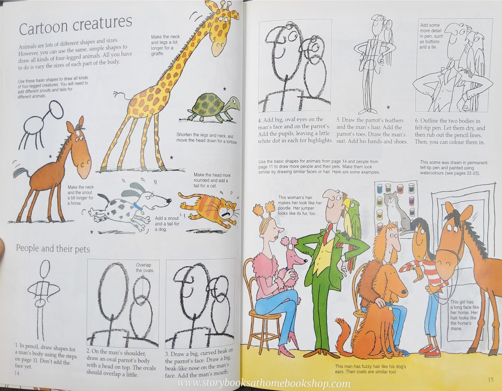 ACTIVITIES BOOK** ð
ð
USBORNE art ideas drawing CARTOONS