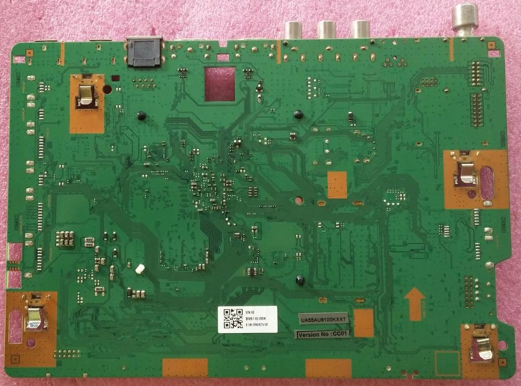 เมนบอร์ดทีวีซัมซุง Samsung อะไหล่แท้/มือสองพร้อมใช้งาน พาร์ทBN94-16765R BN94-168388 BN94-16897A BN94-16868U BN94-16837V ใช้กับรุ่นUA55AU8100KXXT เวอร์ชั่นCC01 เท่านั้น