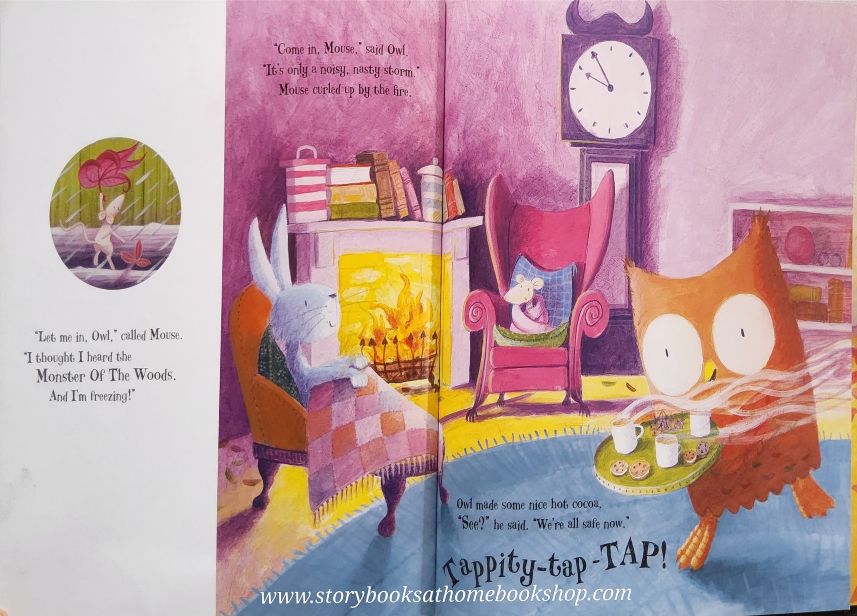 หนังสือนิทานปกอ่อน** 🍅TAPPITY-TAP! WHAT WAS THAT?♥️♥️