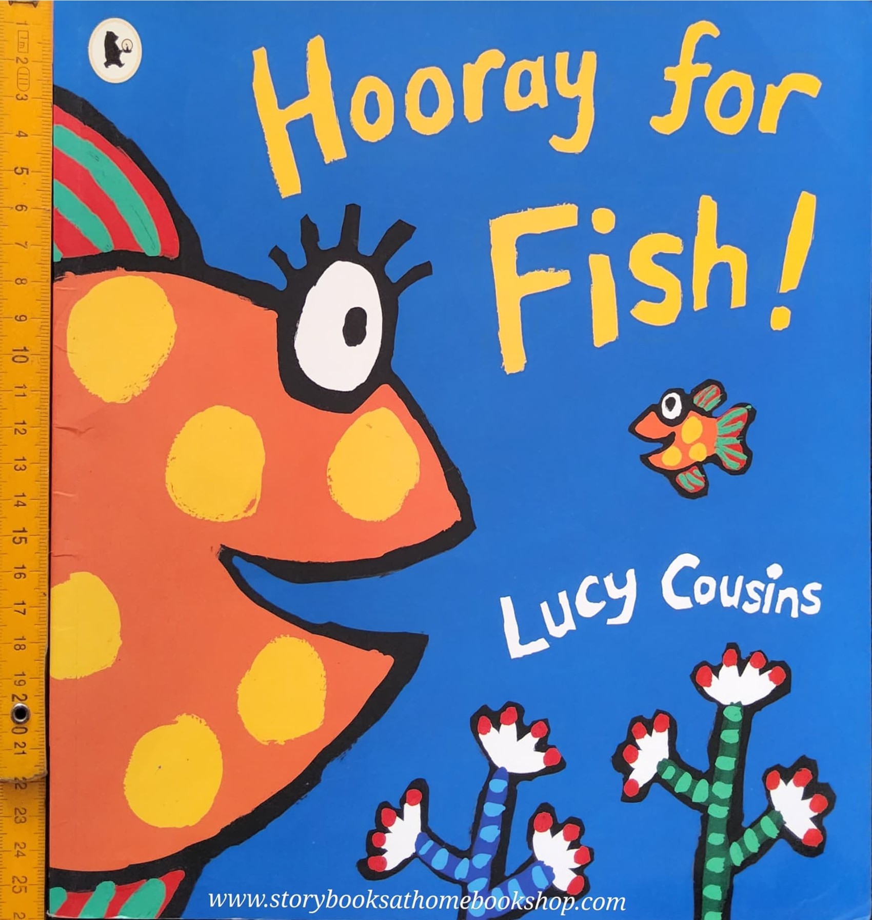 หนังสือนิทานปกอ่อน** 🍅🍓HOORAY FOR FISH! BY LUCY COUSINS