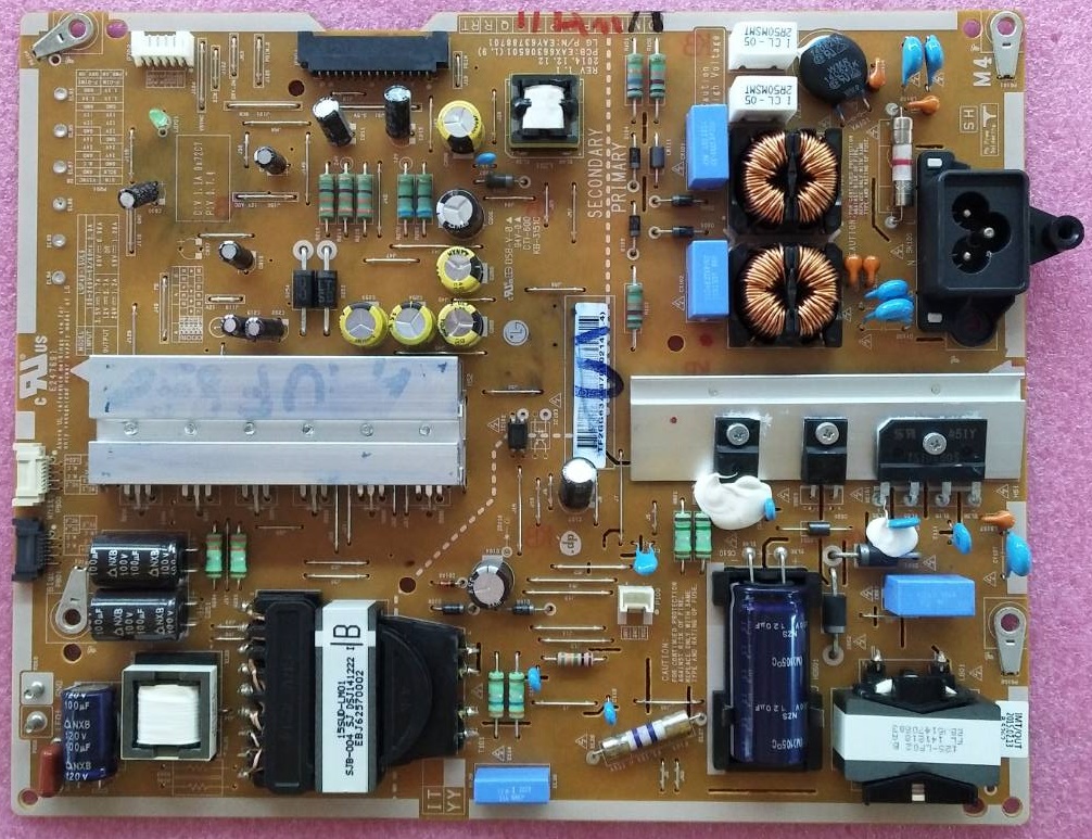 ซับพลายทีวี แอลจี LG มืองอถอดจากเครื่องพร้อมใช้งาน ใช้กับรุ่น 49UF670T 49UF770T 49UF850T พาร์ทEAY63788701 EAX66306501