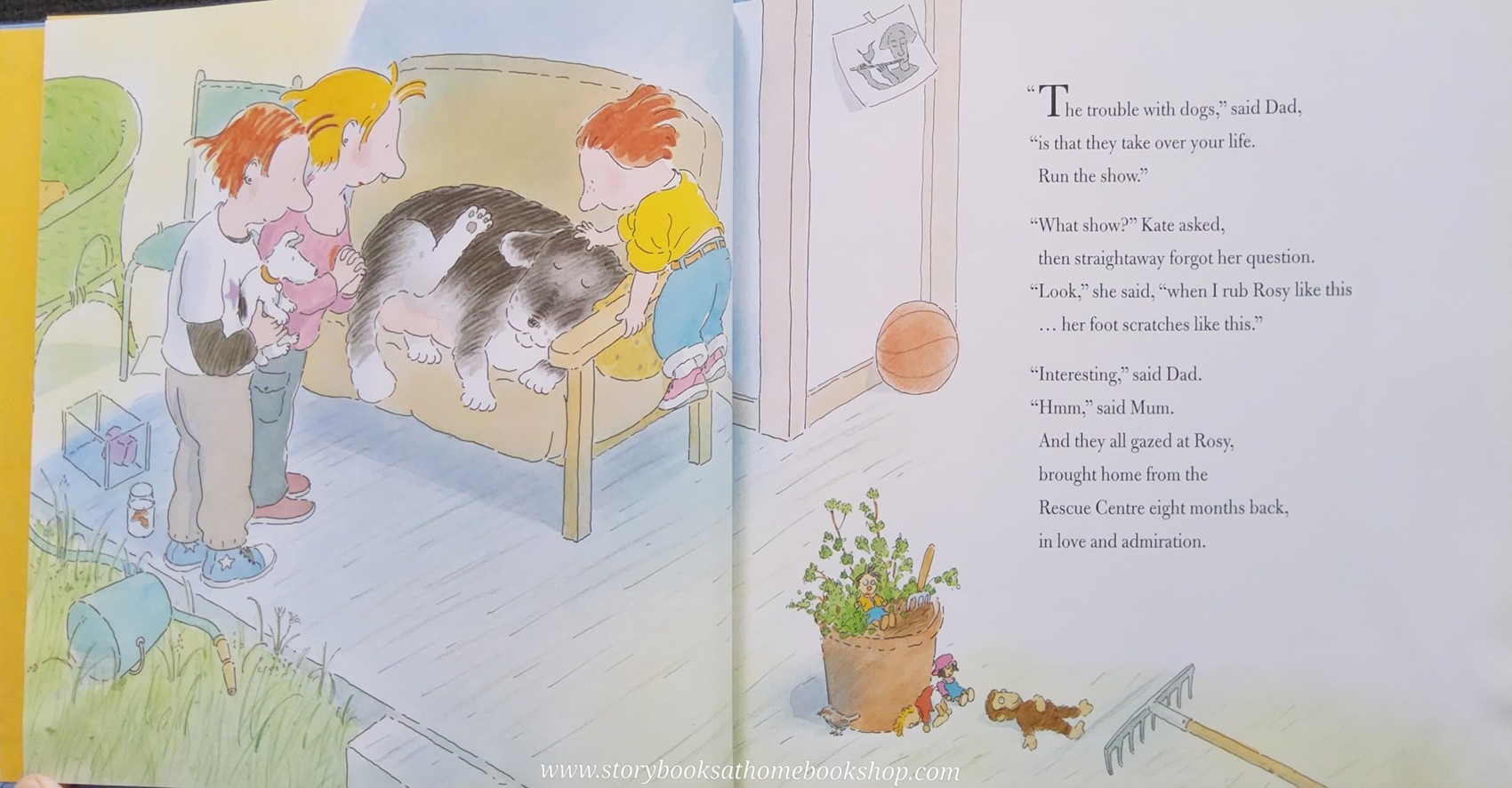 หนังสือนิทานปกแข็ง** 🍅THE TROUBLE WITH DOGS! BY BOB GRAHAM