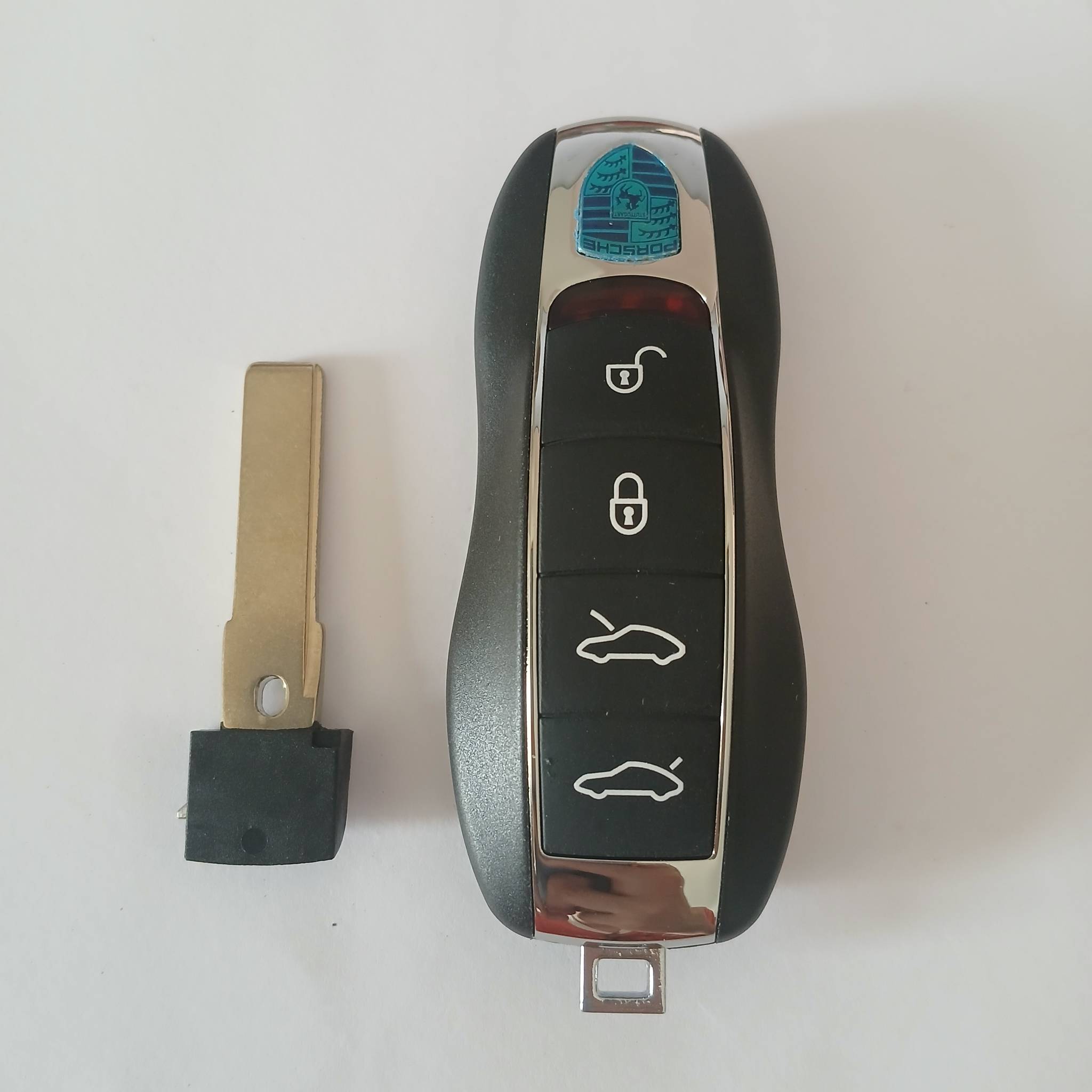 รีโมต Porsche Cayenne 4 ปุ่ม 433MHz ชิป 49