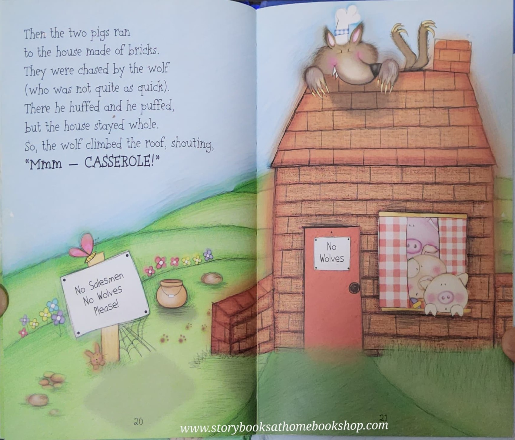 หนังสือนิทานปกแข็ง** 🍅🍓Ready to Read Three Little pigs