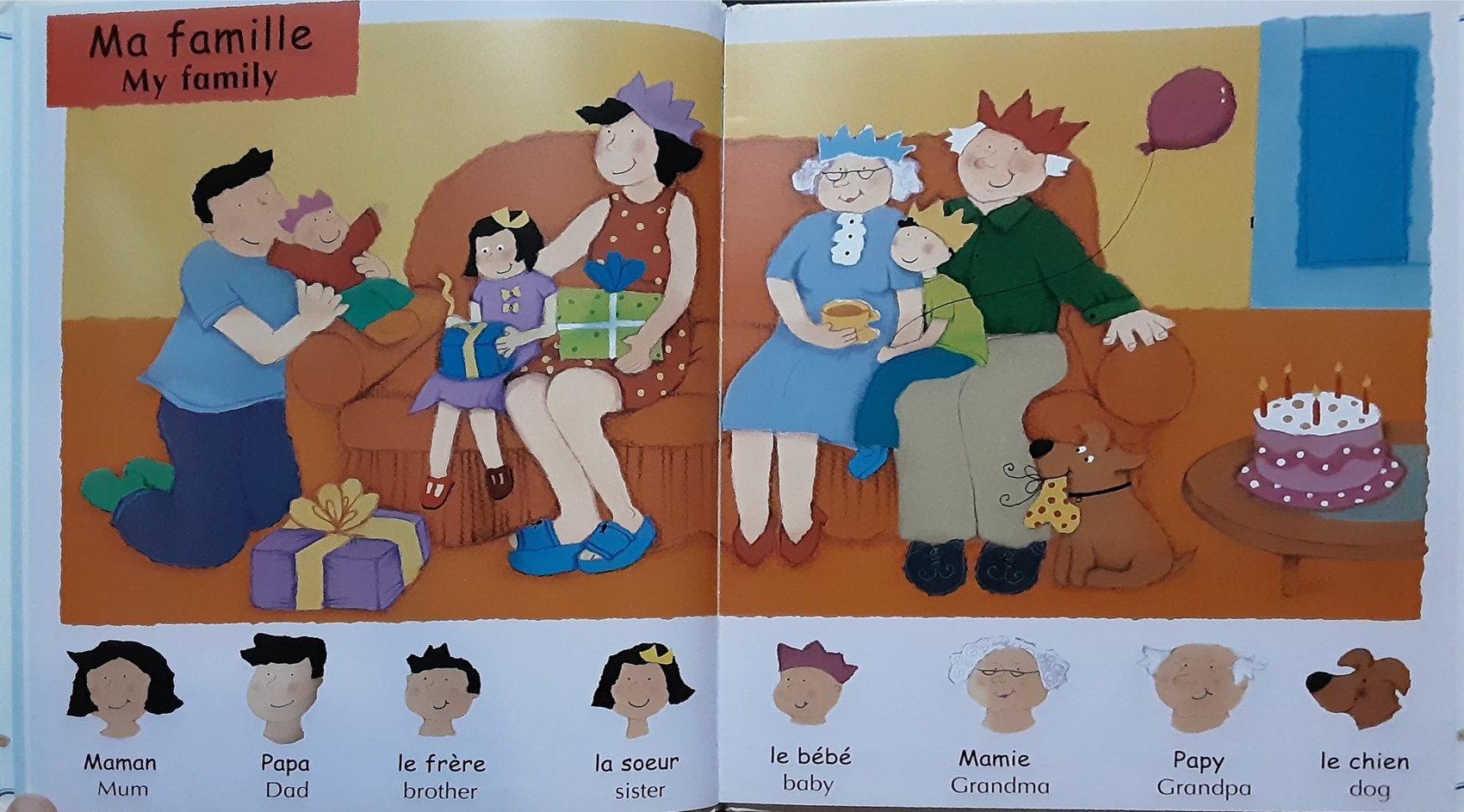 ENGLISH-FRENCH WORDS BOOK** 🍅🍓MY FIRST 100 WORDS IN FRENCH