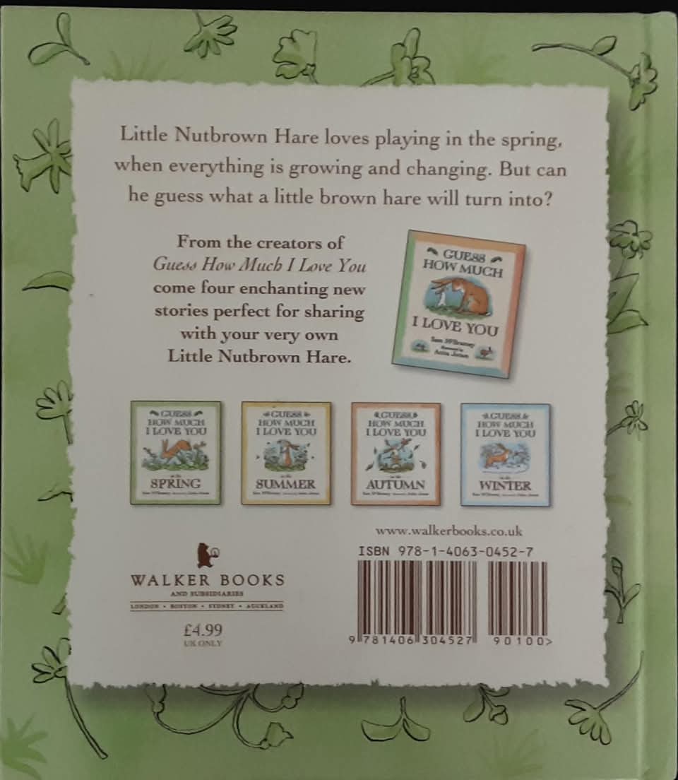 หนังสือนิทานปกแข็ง** 🍅🍓GUESS HOW MYCH I LOVE YOU : SPRING: