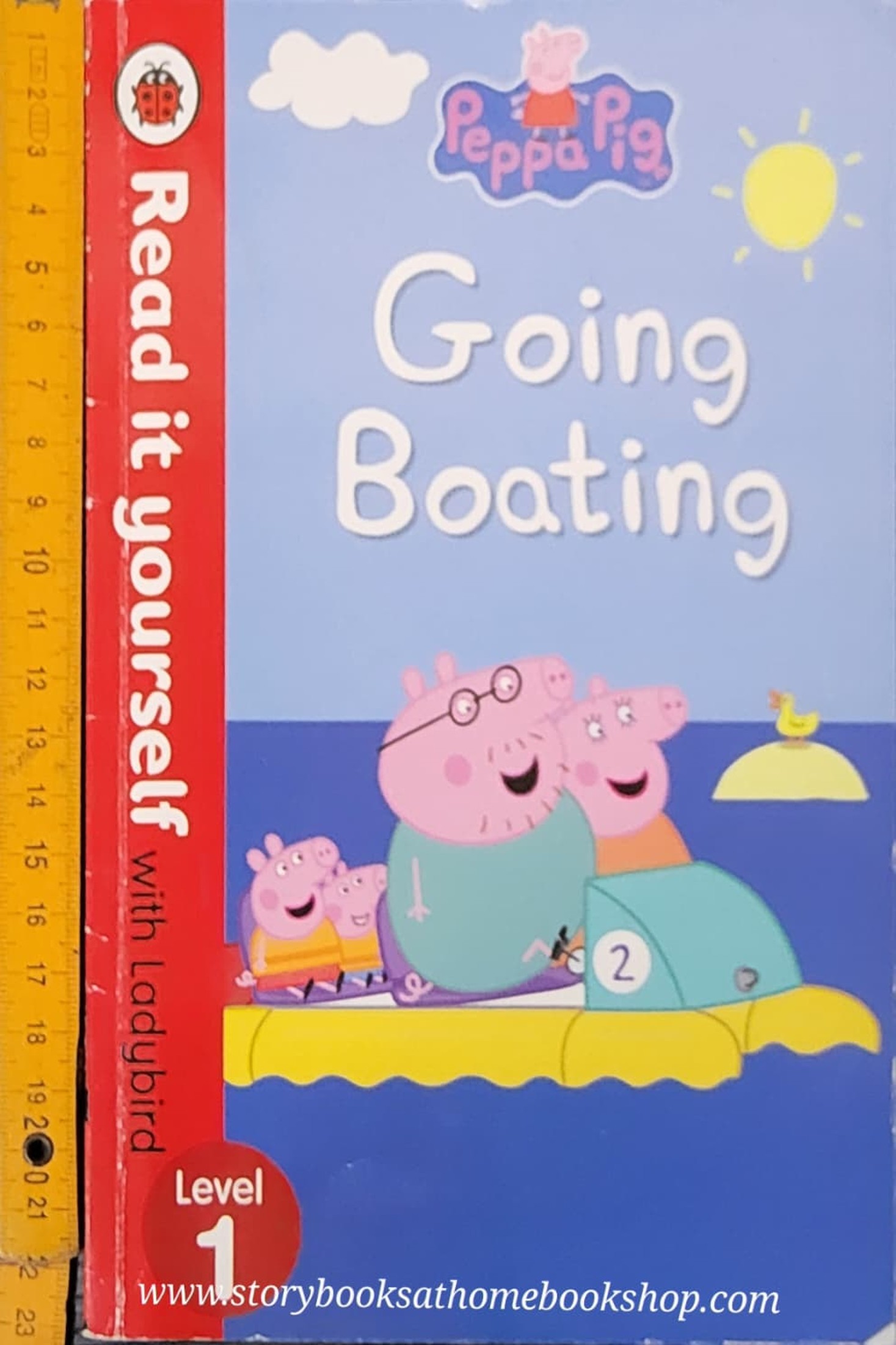 หนังสือนิทานปกอ่อน ** 🍅🍓 READ IT YOURSELF LEVEL 1:PEPPA PIG GOING BOATING