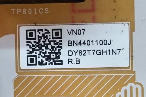 ซัพพลายทีวีซัมซุงซัมซุง SAMSUNG ของแท้มือสองถอดจากเครื่อง พาร์ทBN44-01100J ใช้กับรุ่นQA55Q63BA QA55Q63CA QA55Q65CA