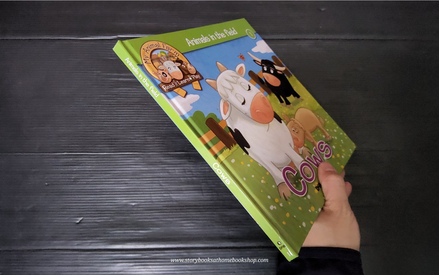 หนังสือนิทานปกแข็ง** 🍅🍓MY ANIMAL FARM: ANIMALS IN THE FIELD:COWS