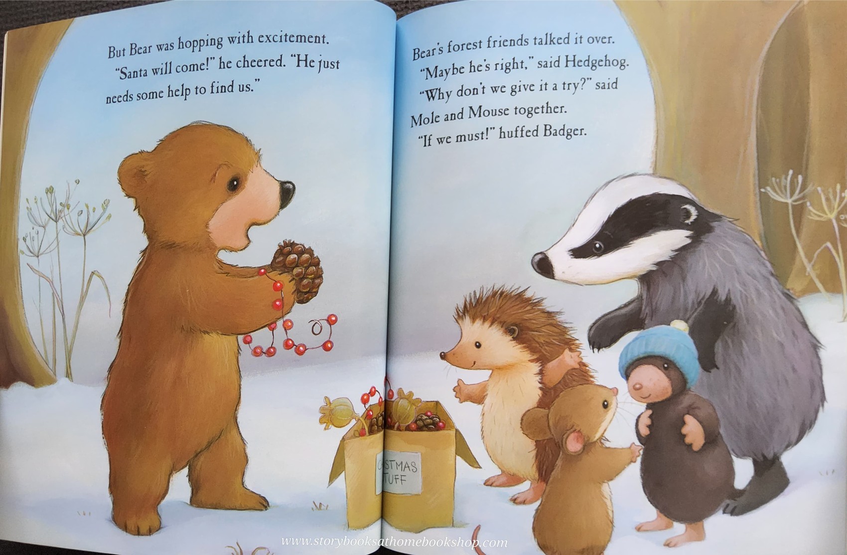 หนังสือนิทานปกอ่อน ** 🍅🍓WAITING FOR SANTA