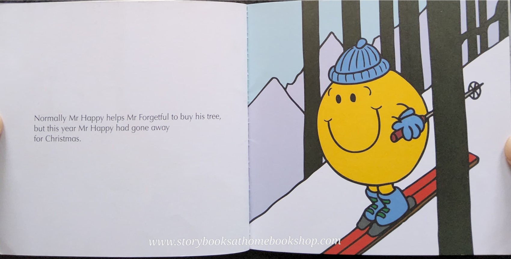 หนังสือ Bestseller Small book** **หนังสือนิทานปกอ่อน** 👉LITTLE MISS&MR.MEN👍 🍅🍅MR.MEN THE CHRISTMAS TREE by Roger Hargreaues