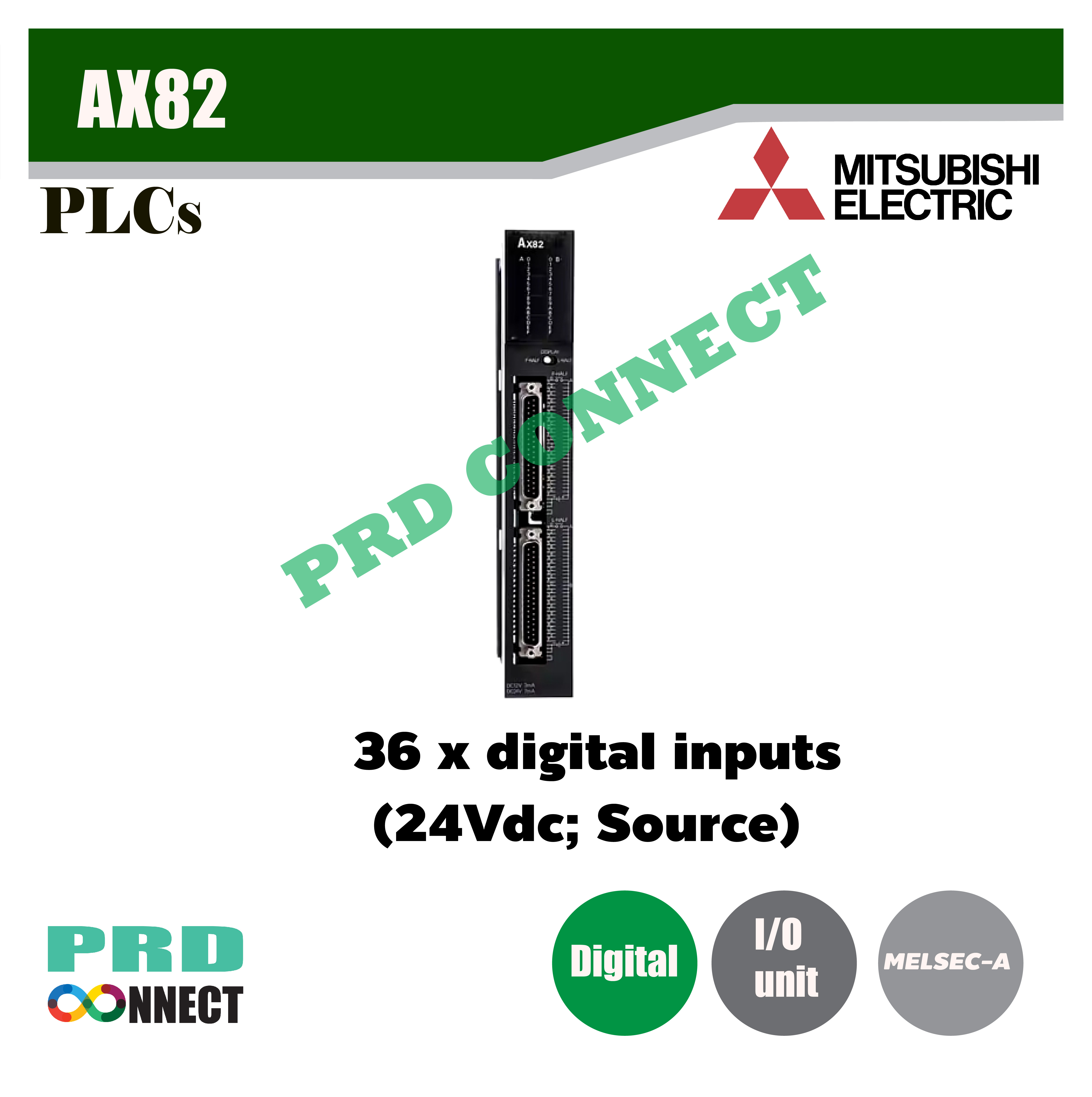 AX82 Mitsubishi Electric (MELSEC-A series) พีแอลซี มิตซู บิชิ PLC