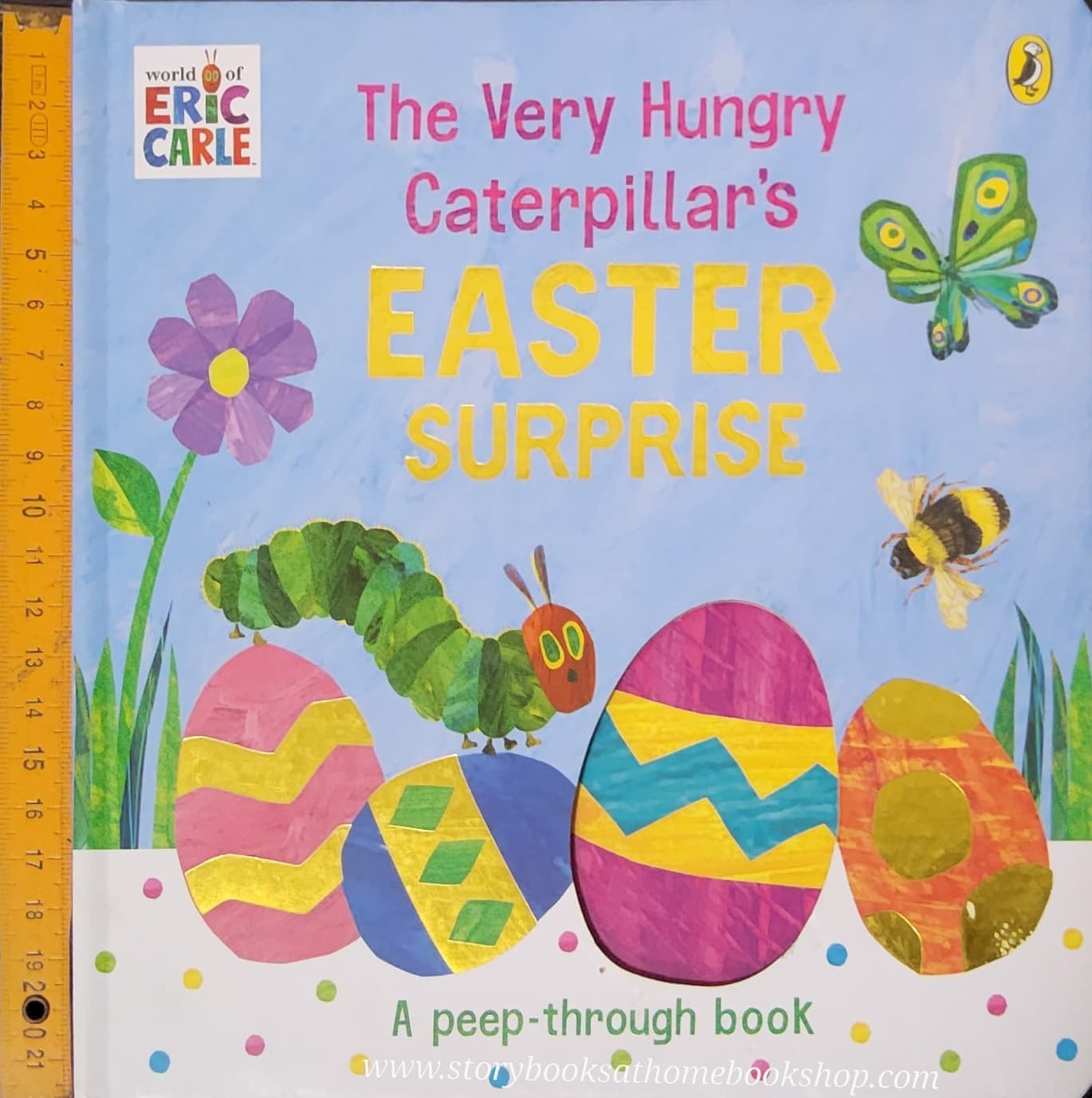 PEEP-THROUGH BOARD BOOK** ♥️THE VERY HUNGRY CATERPILLAR'S ESTER SURPRISE BY ERIC CARLE