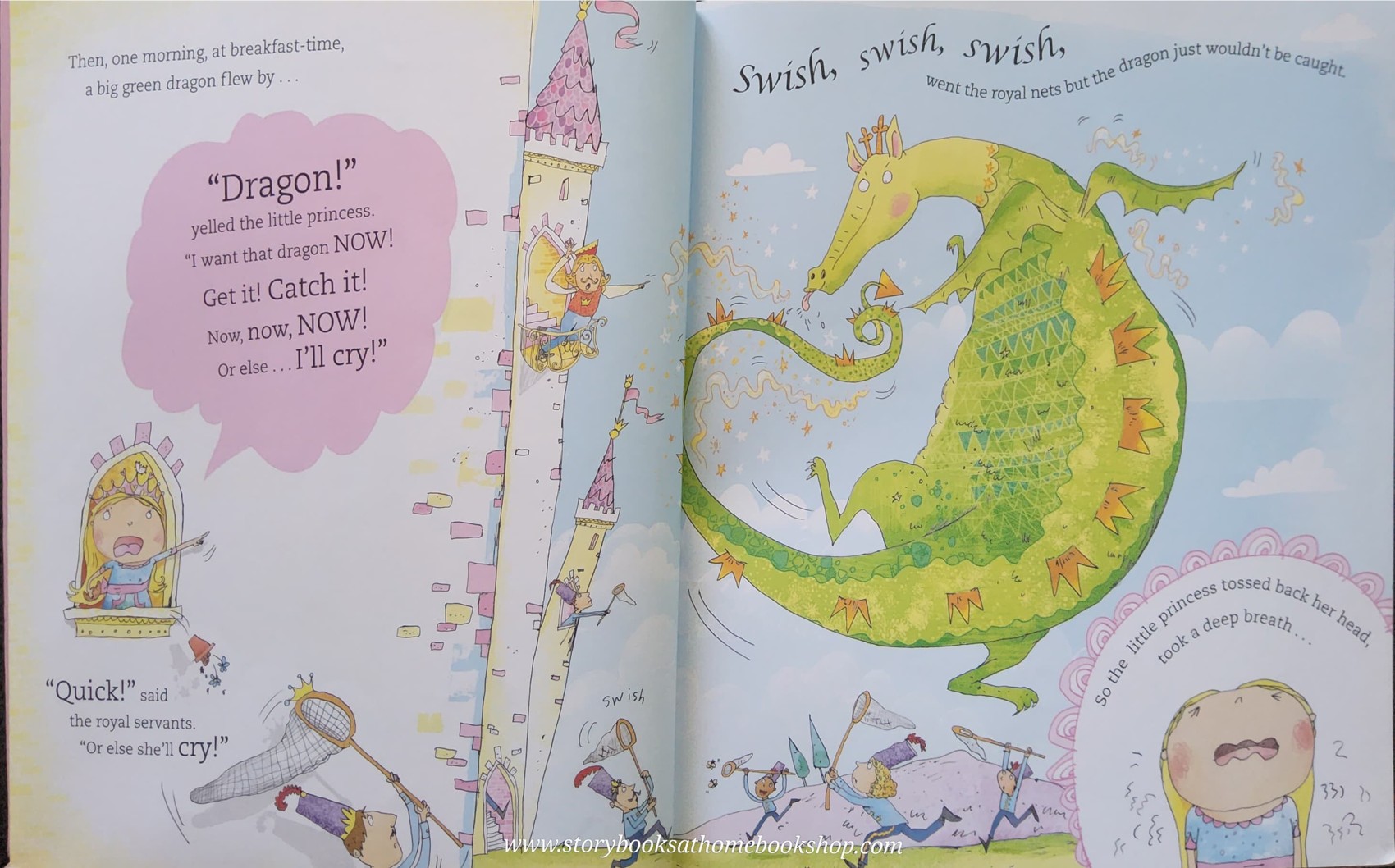 หนังสือนิทานปกอ่อน ** 🍅🍓NEVER SAY NO TO A PRINCESS!