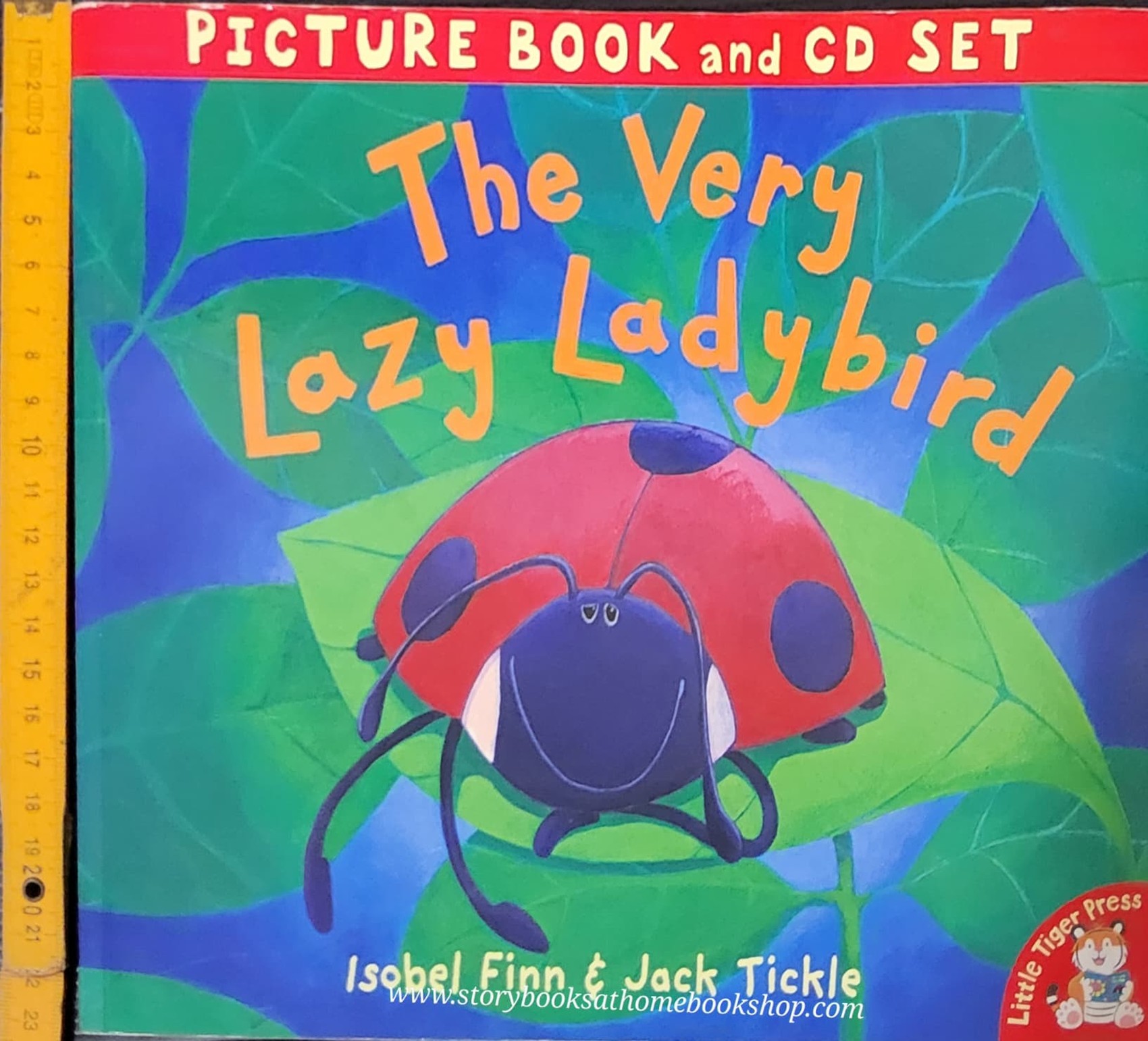 หนังสือนิทานปกอ่อน** 🍅🍓THE VERY LAZY LADYBIRD WITH CD