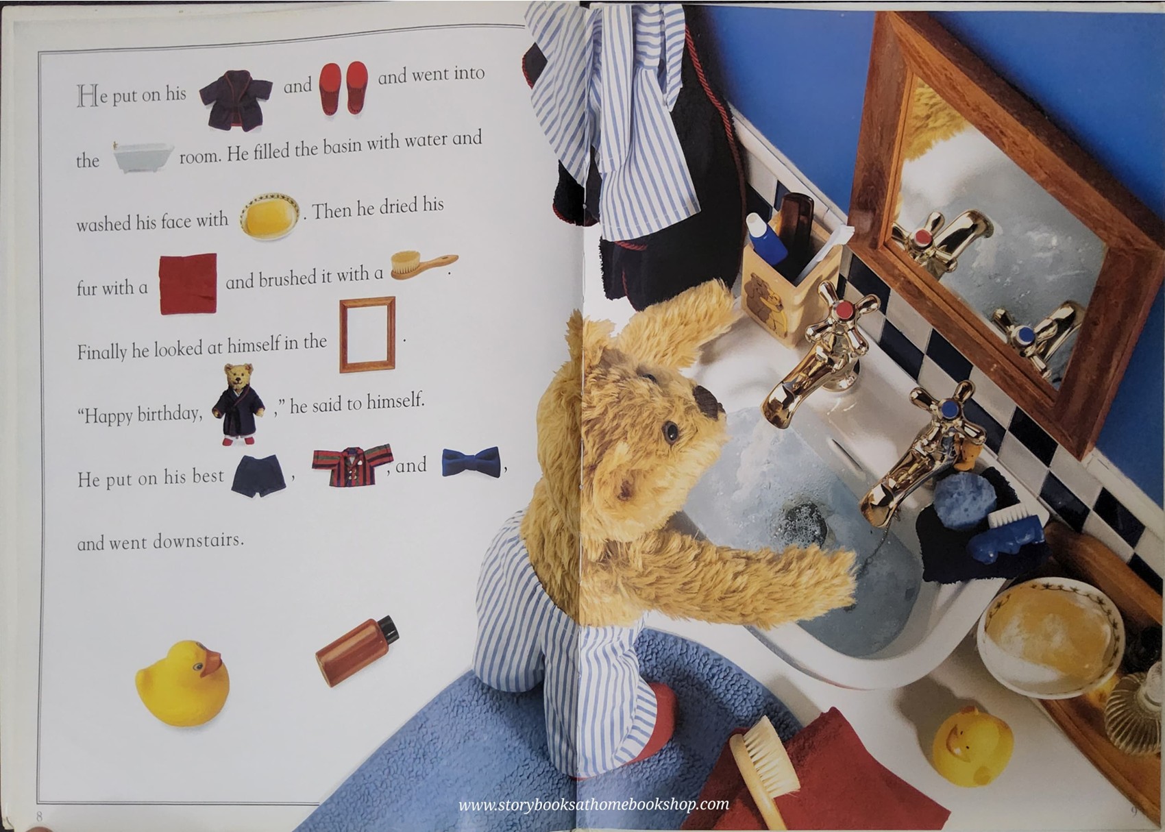 หนังสือนิทานปกแข็ง ** 🍅🍅P.B. BEAR'S BIRTHDAY PARTY